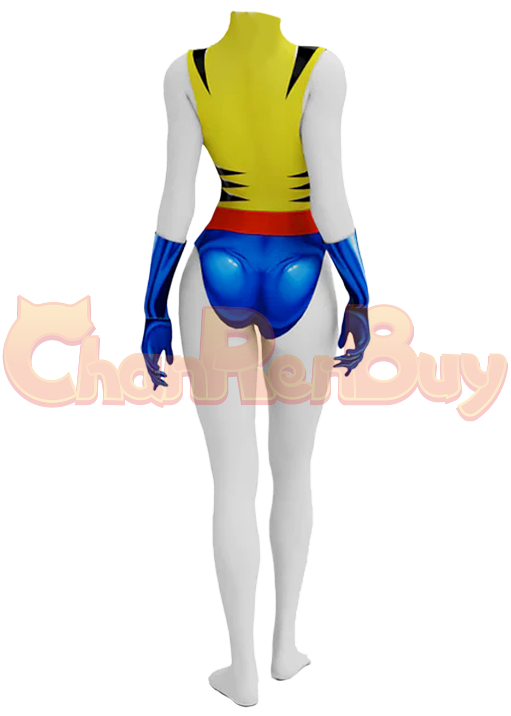 Wolverine Costume X-Men '97 Swimsuit Bodysuit Cosplay for Adult Kids