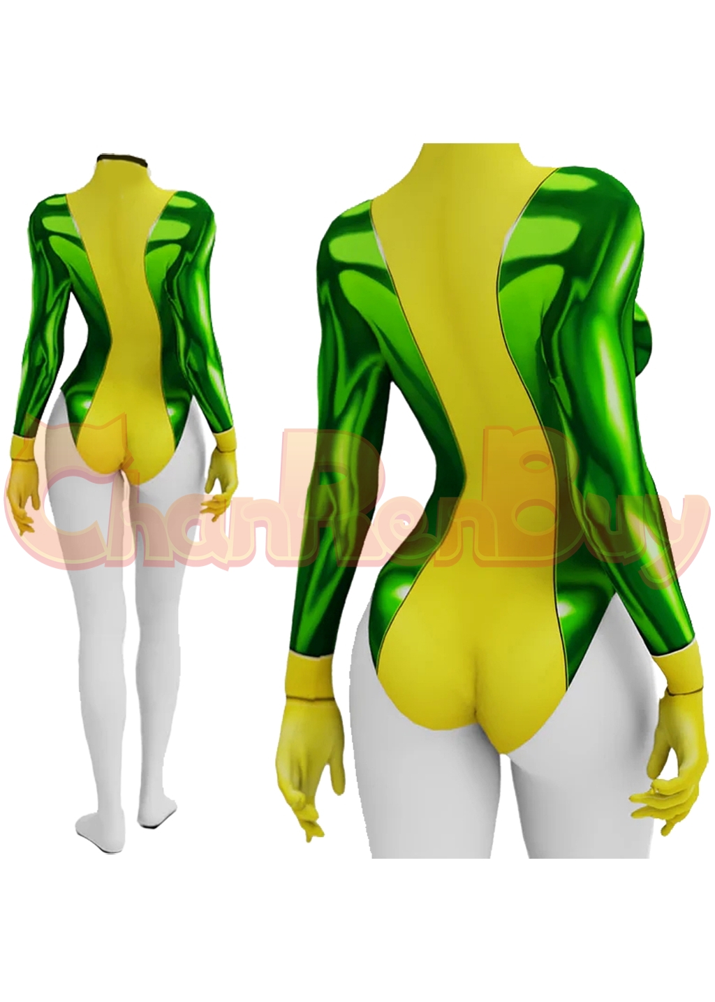 Rogue Anna Marie Raven Costume X-Men '97 Swimsuit Bodysuit Cosplay for Adult Kids
