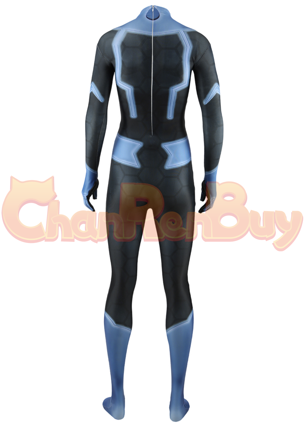 Invisible Woman Costume Fantastic 4 Bodysuit Cosplay for Adult Kids