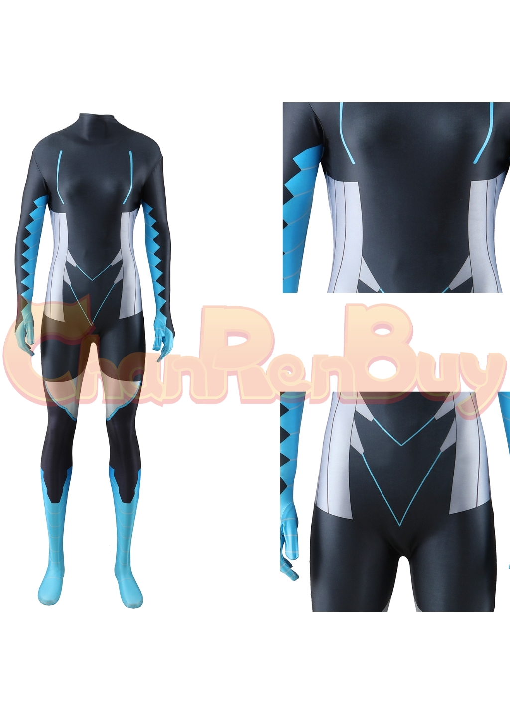 ICEY Costume Bodysuit Cosplay for Adult Kids