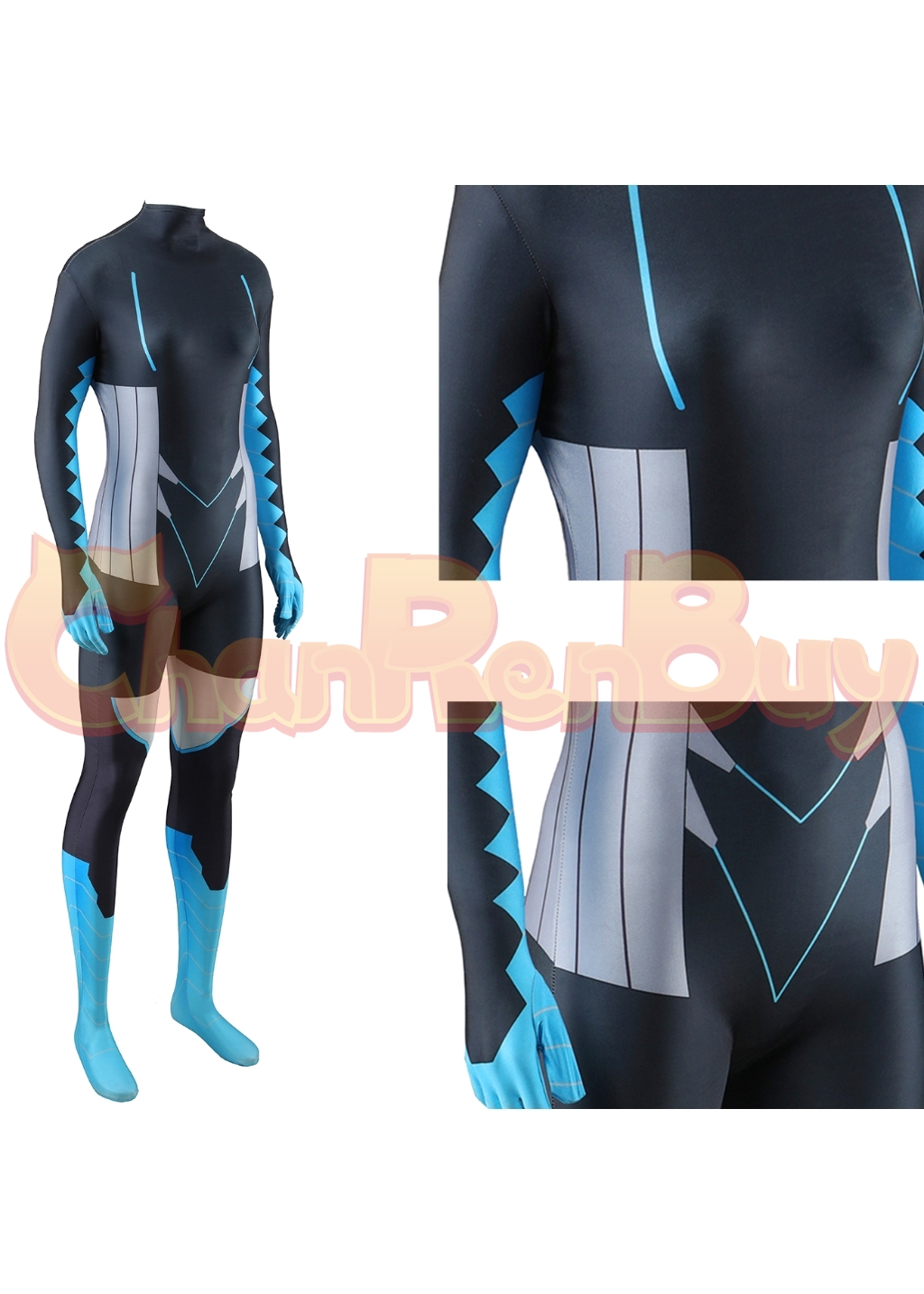 ICEY Costume Bodysuit Cosplay for Adult Kids