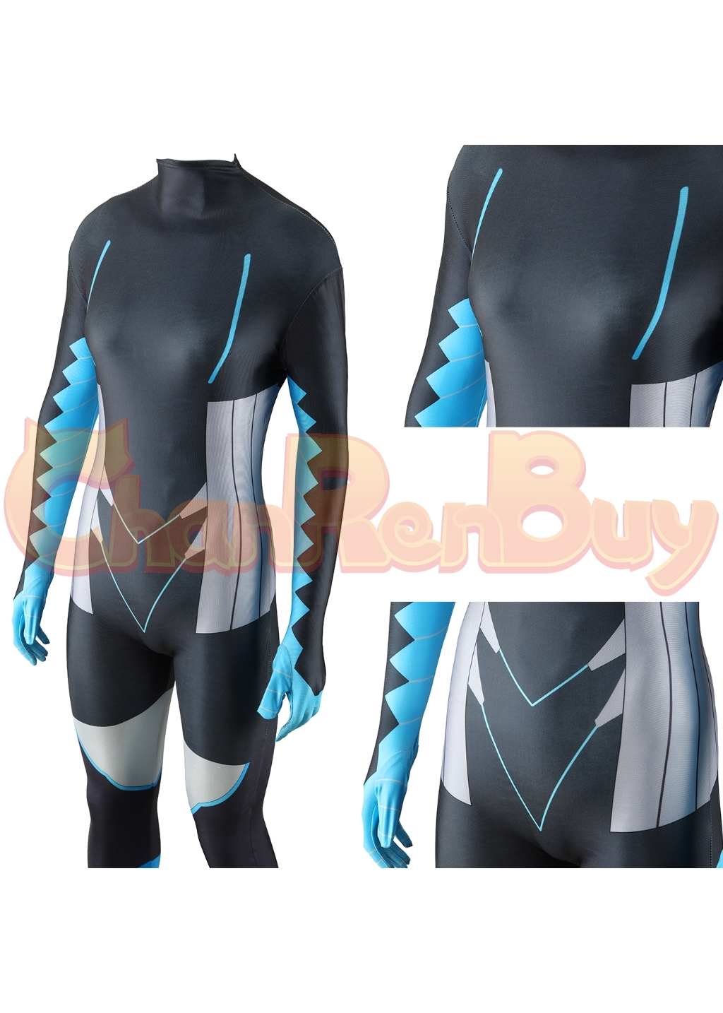 ICEY Costume Bodysuit Cosplay for Adult Kids