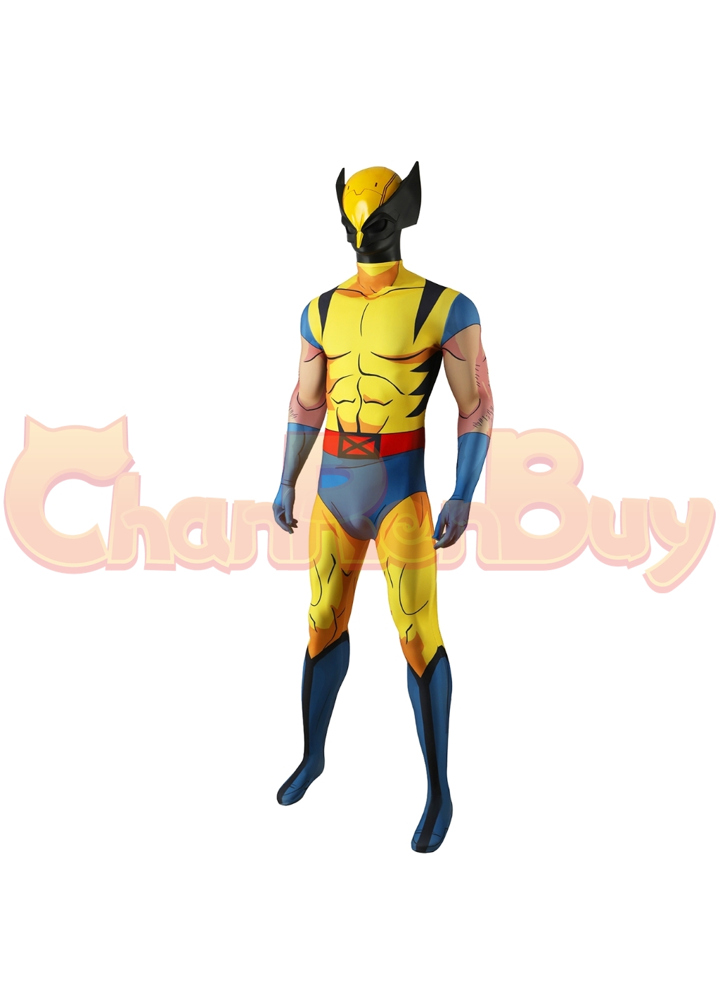 Wolverine Costume X-Men '97 Bodysuit Cosplay for Adult Kids