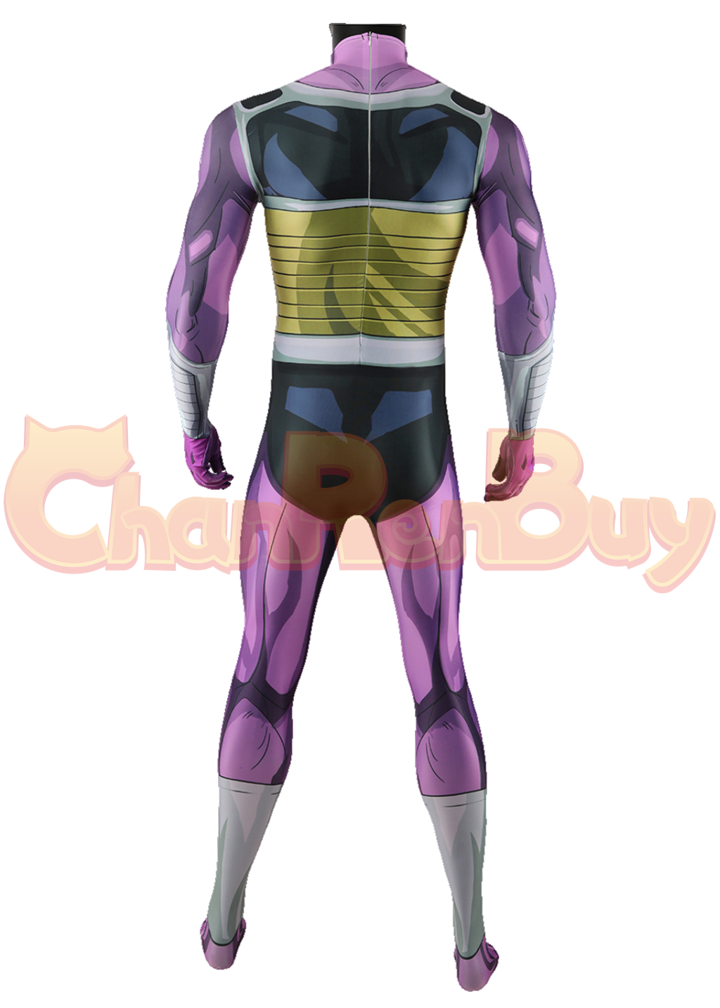 King Cold Costume Bodysuit Dragon Ball Z  Cosplay for Adult Kids