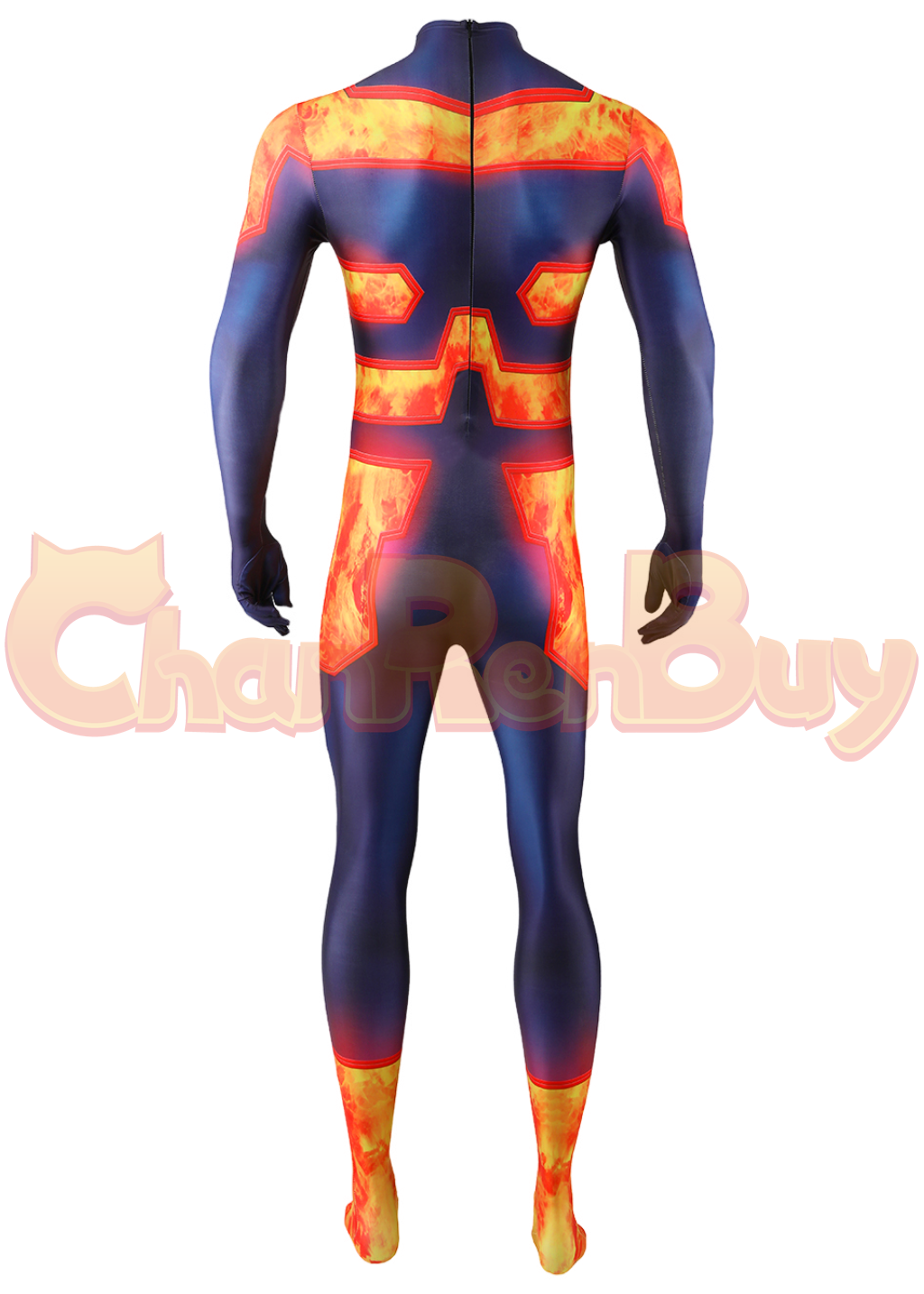 Endeavour Costume Bodysuit My Hero Academia Cosplay for Adult Kids