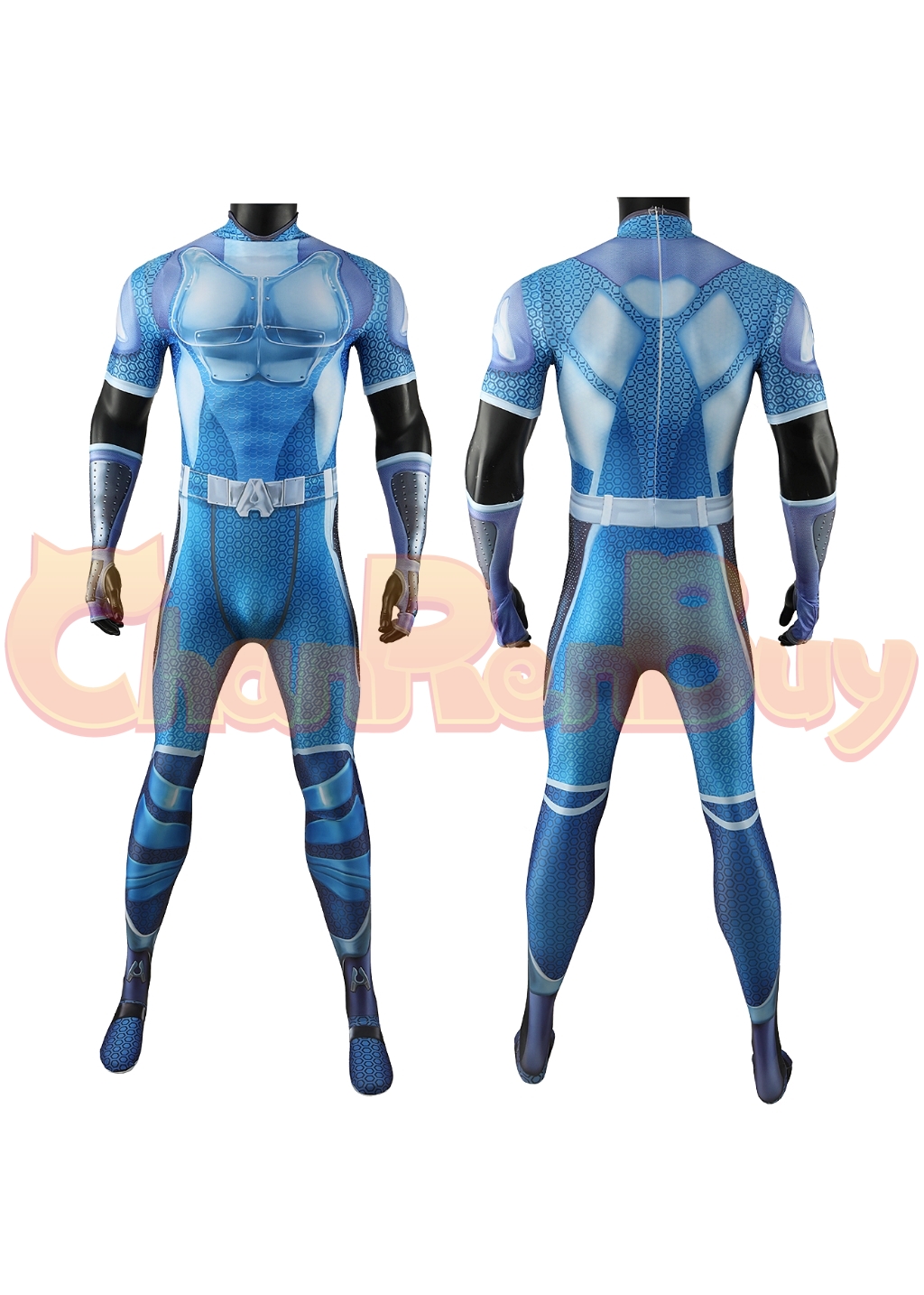 A-Train Costume Bodysuit The Boys Season 4 Cosplay for Adult Kids