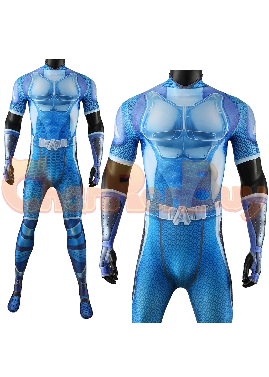 A-Train Costume Bodysuit The Boys Season 4 Cosplay for Adult Kids