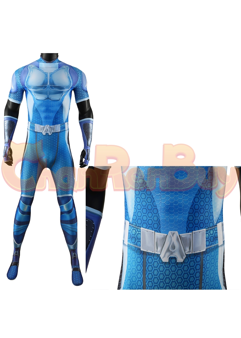 A-Train Costume Bodysuit The Boys Season 4 Cosplay for Adult Kids