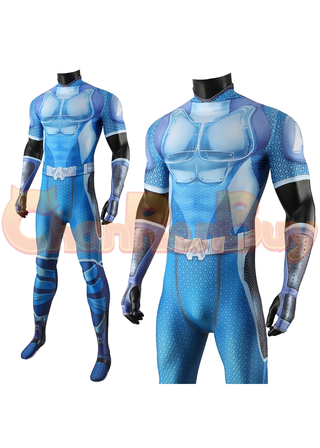 A-Train Costume Bodysuit The Boys Season 4 Cosplay for Adult Kids
