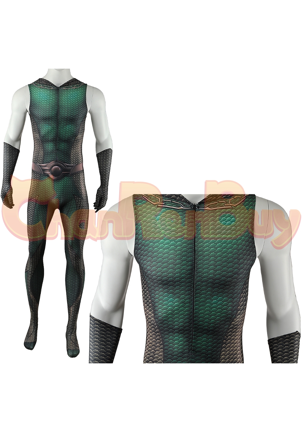 The Deep Costume Bodysuit The Boys Season 4 Cosplay for Adult Kids