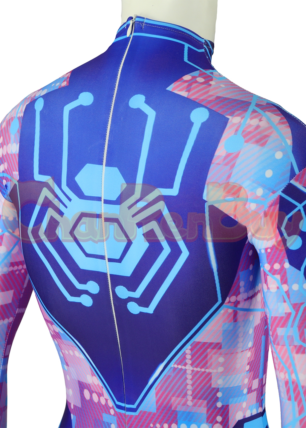 Spider-Byte Costume Bodysuit Spider-Man: Across the Spider-Verse Cosplay for Adult Kids