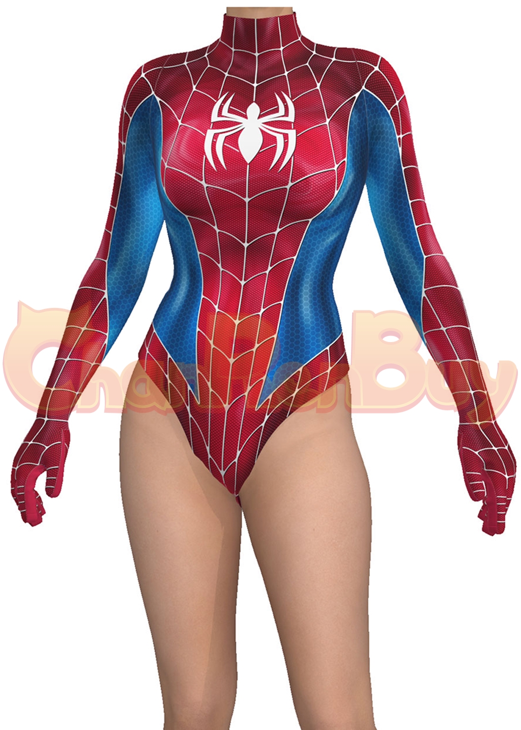 Spider-Man Costume Bodysuit Spider Woman Swimsuit Cosplay for Adult Kids