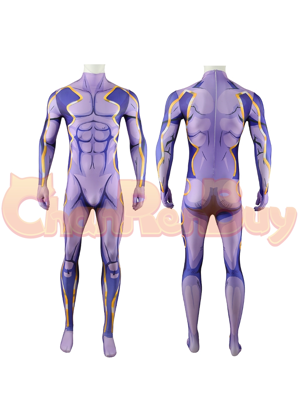 Star Platinum Costume Bodysuit JoJo's Bizarre Adventure Cosplay for Adult Kids