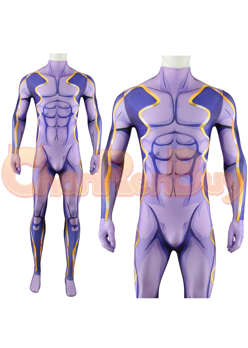 Star Platinum Costume Bodysuit JoJo's Bizarre Adventure Cosplay for Adult Kids