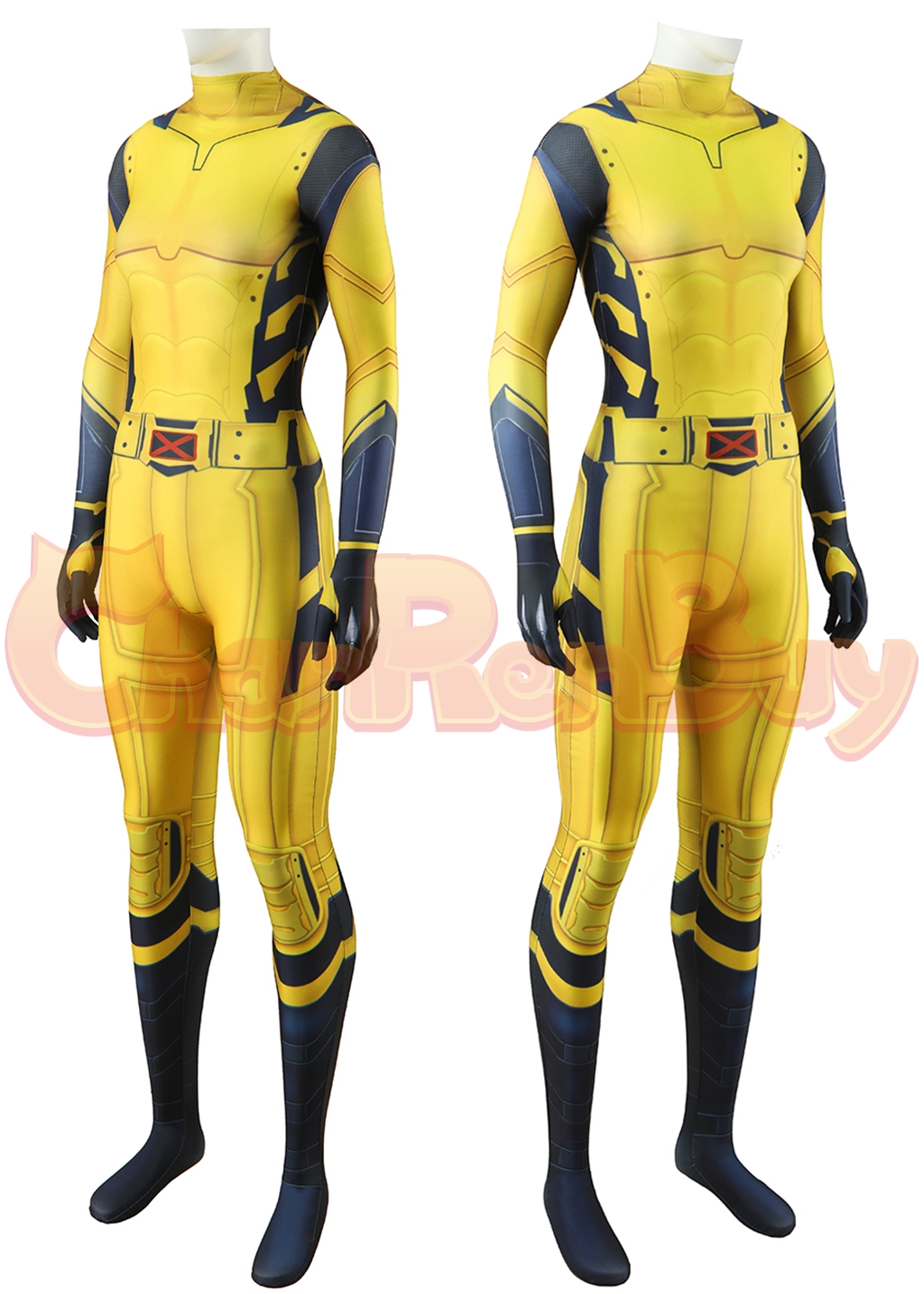 Wolverine Costume Bodysuit Deadpool 3 Cosplay for Adult Kids Women Ver