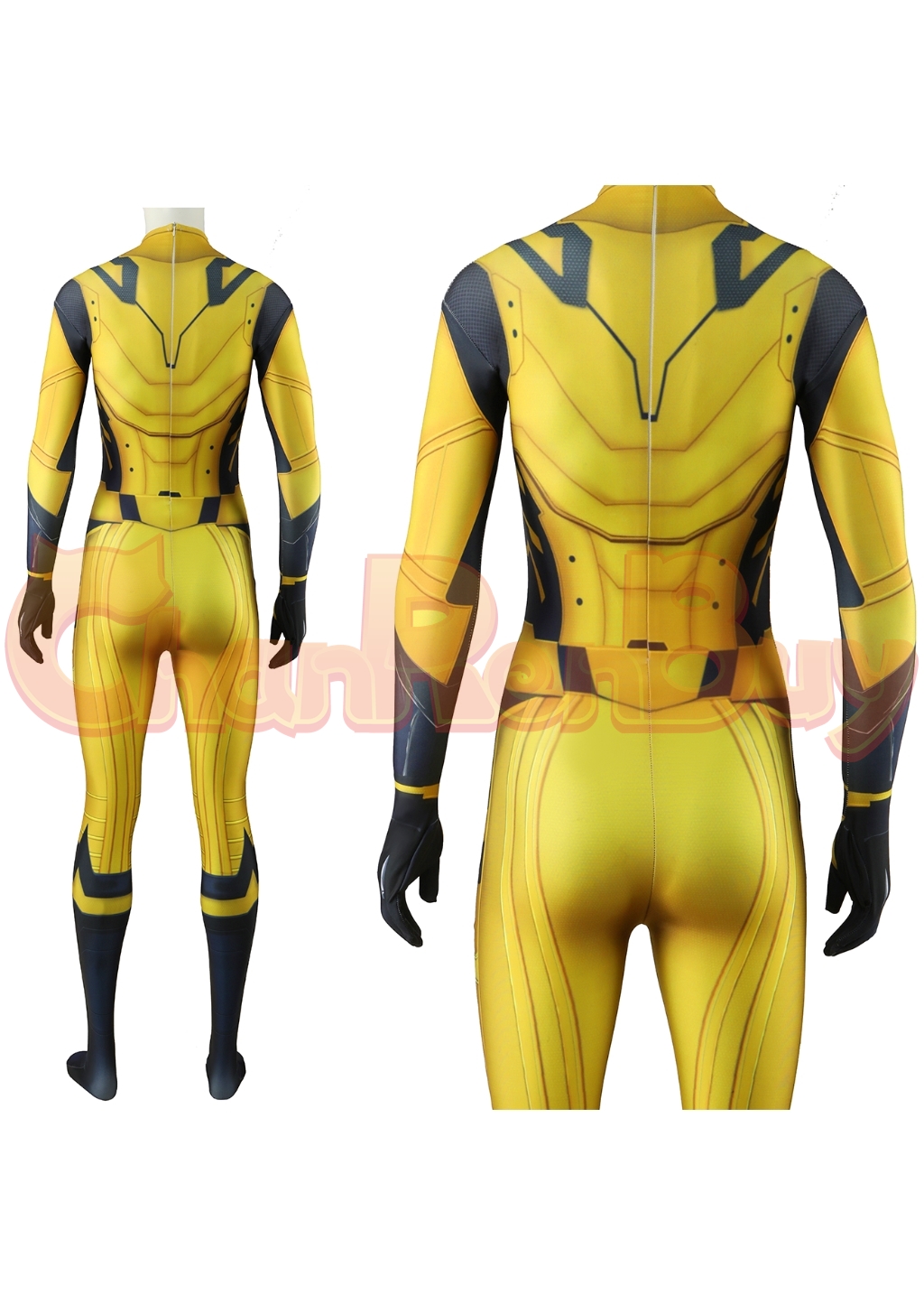 Wolverine Costume Bodysuit Deadpool 3 Cosplay for Adult Kids Women Ver