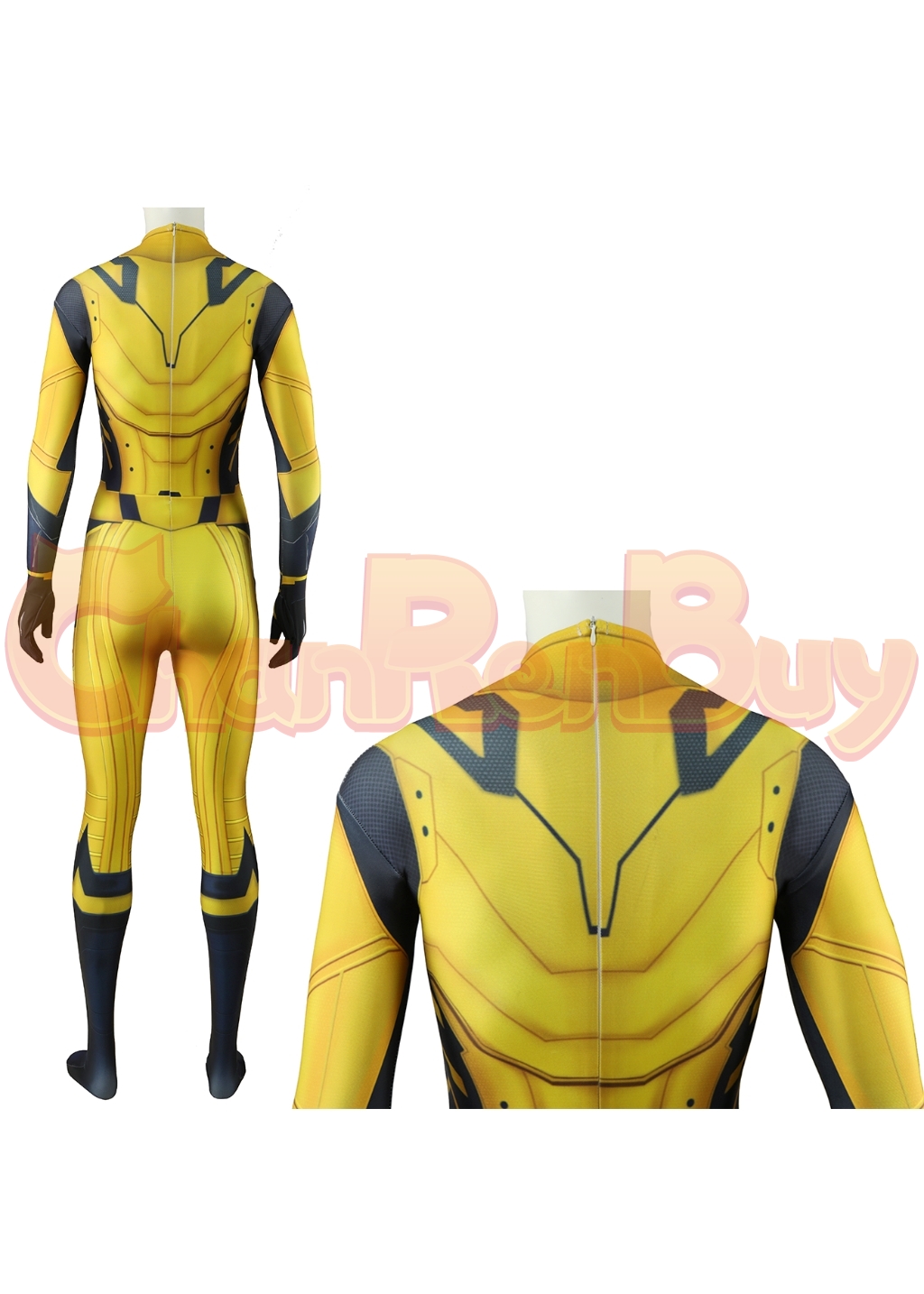 Wolverine Costume Bodysuit Deadpool 3 Cosplay for Adult Kids Women Ver