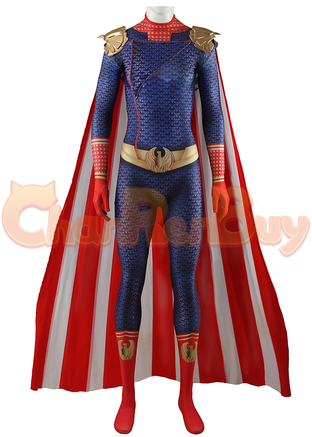 Homelander Costume Bodysuit The Boys Cosplay for Adult Kids Women Ver