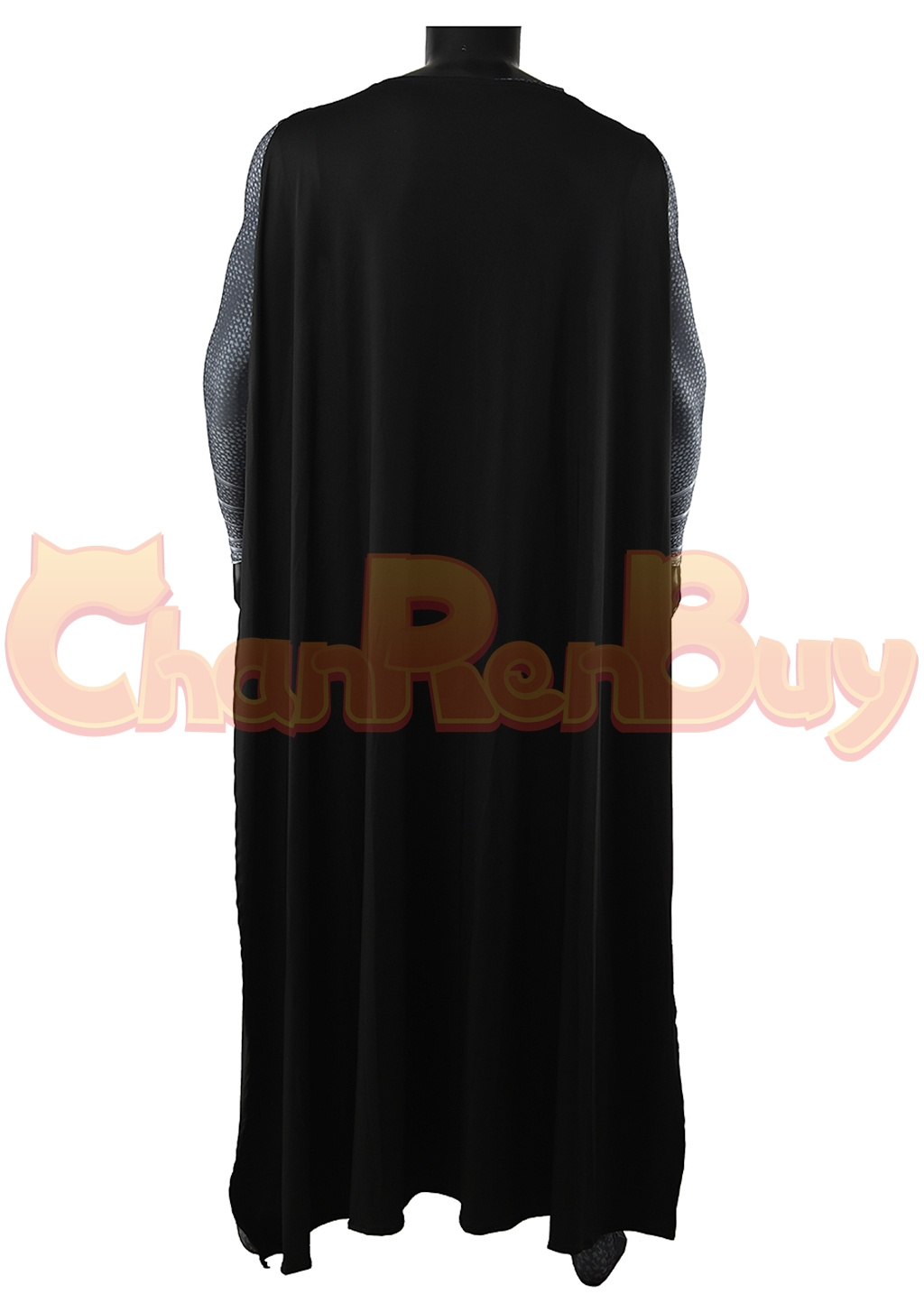 Superhero Man Costume Bodysuit Clark Kent Cosplay for Adult Kids Black Ver