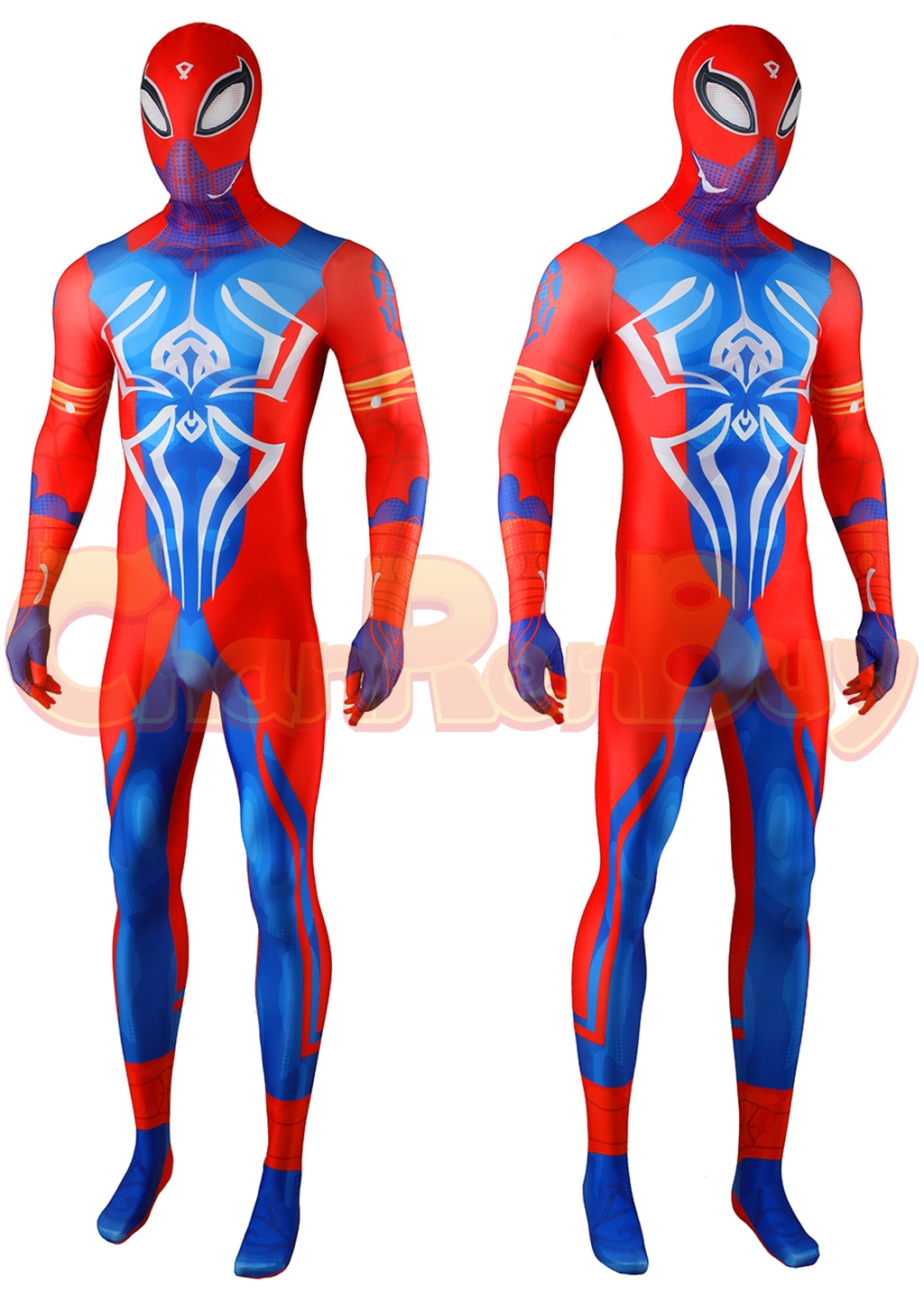 Pavitr Prabhakar Costume Bodysuit Spider-Man: Across the Spider-Verse Cosplay for Adult Kids