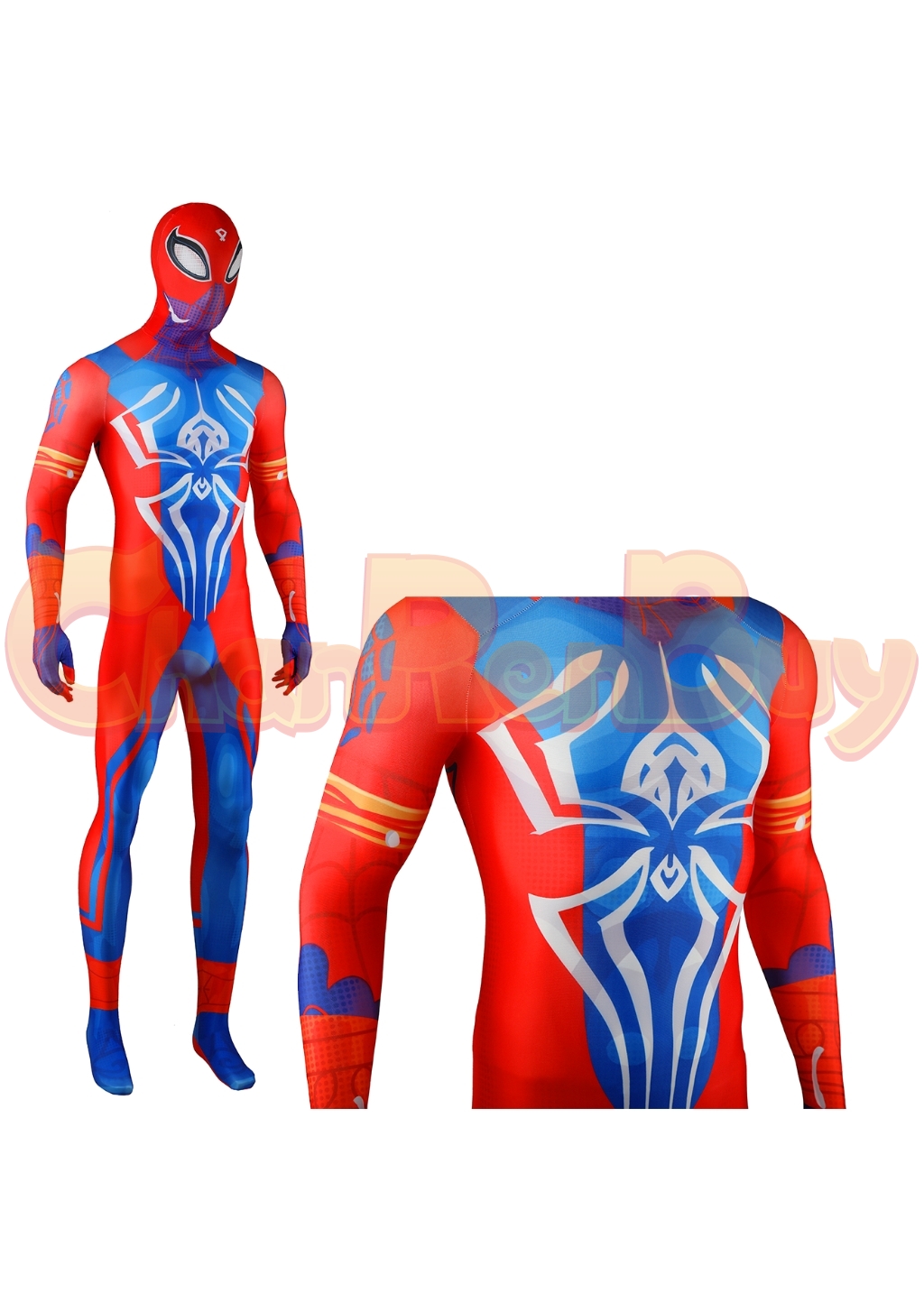 Pavitr Prabhakar Costume Bodysuit Spider-Man: Across the Spider-Verse Cosplay for Adult Kids