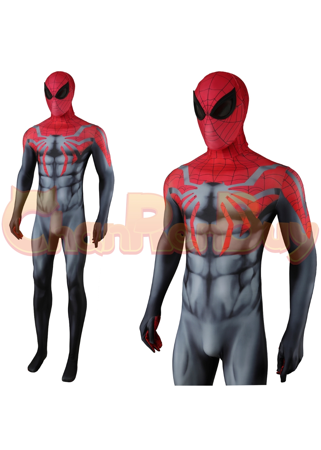 Superior Spider-Man Costume Bodysuit Marvel's Spider-Man 2 Cosplay for Adult Kids
