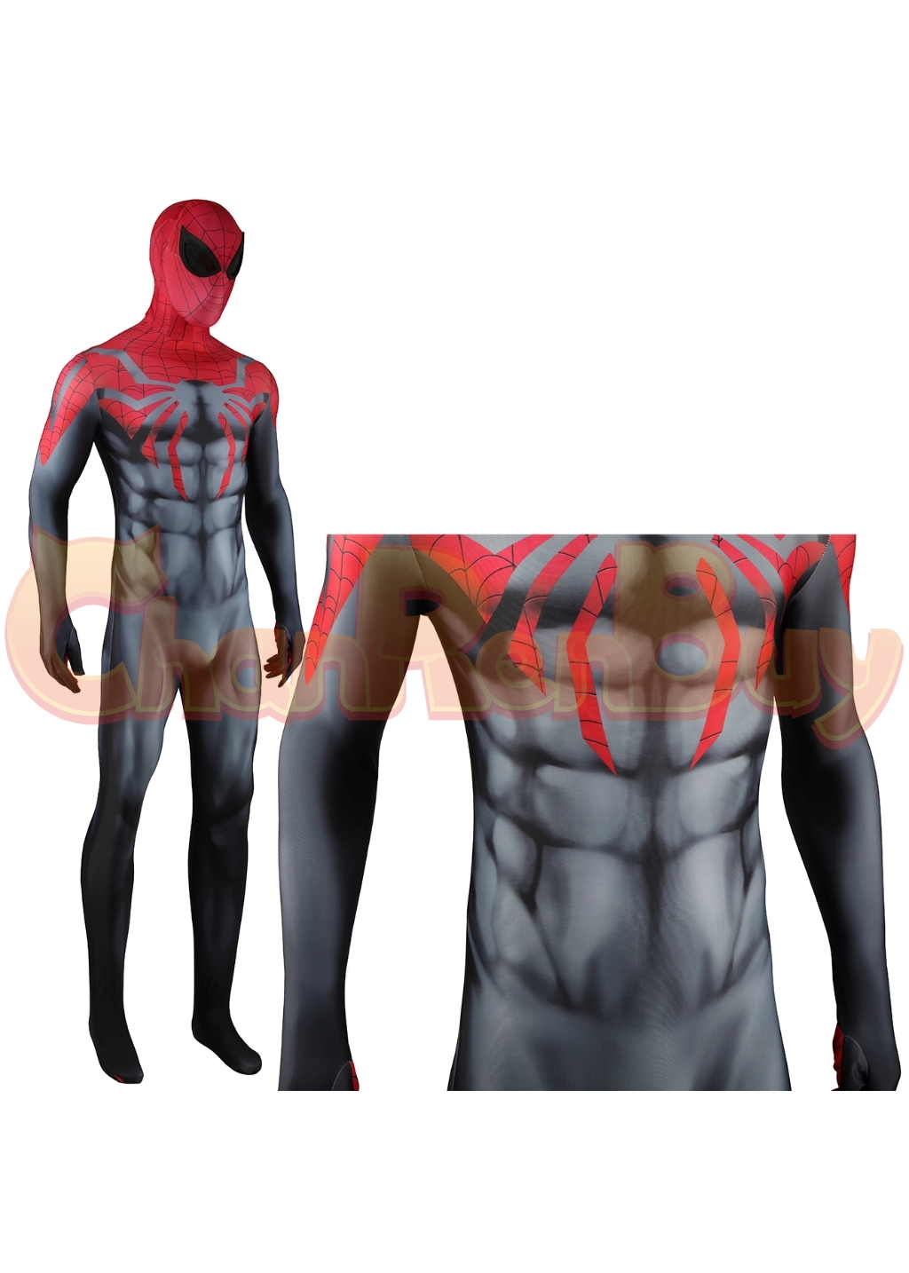 Superior Spider-Man Costume Bodysuit Marvel's Spider-Man 2 Cosplay for Adult Kids
