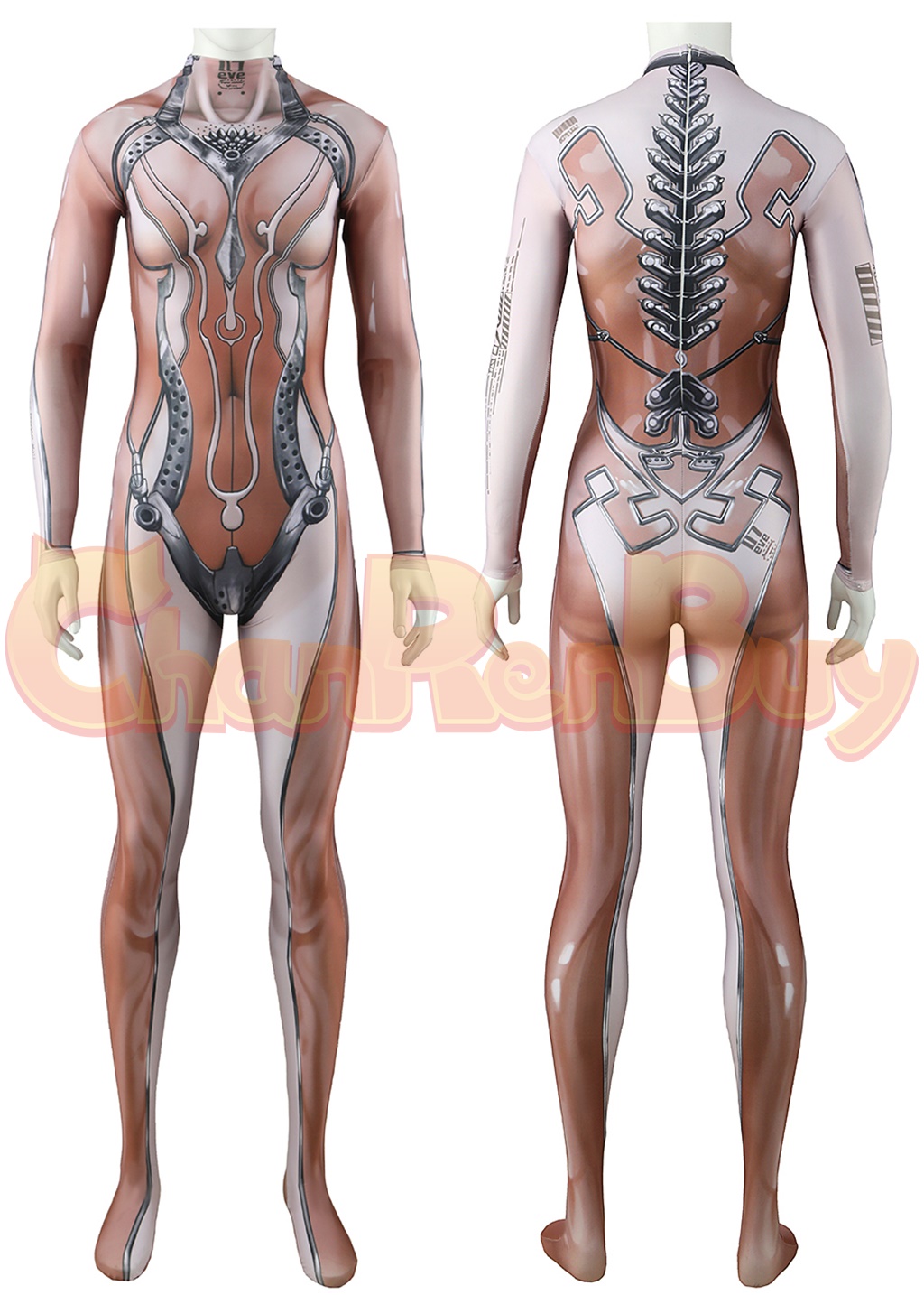 Eve Costume Bodysuit Stellar Blade Cosplay for Adult Kids