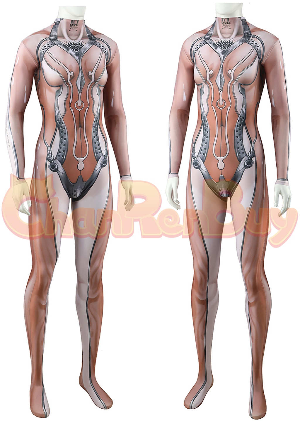 Eve Costume Bodysuit Stellar Blade Cosplay for Adult Kids