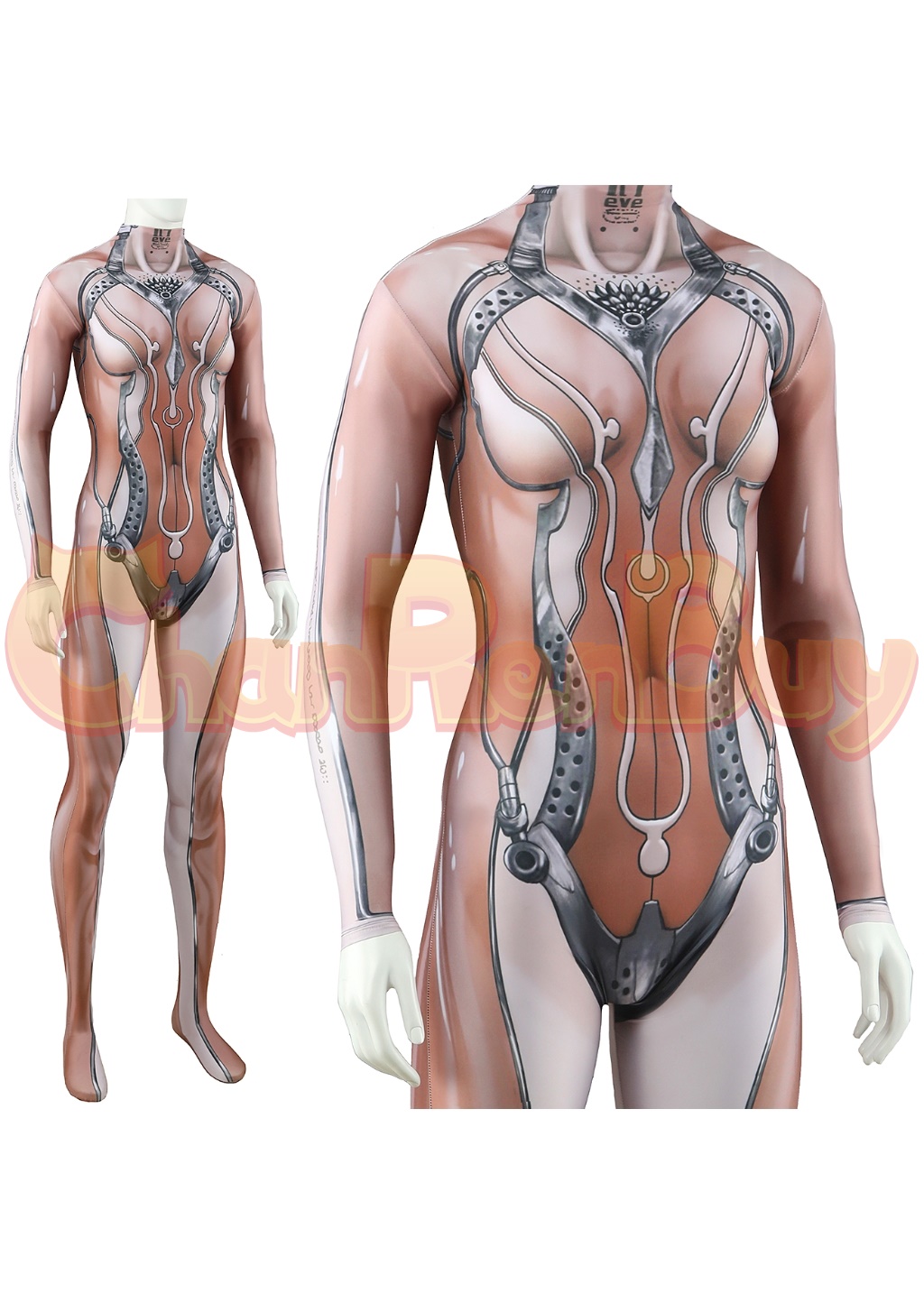 Eve Costume Bodysuit Stellar Blade Cosplay for Adult Kids