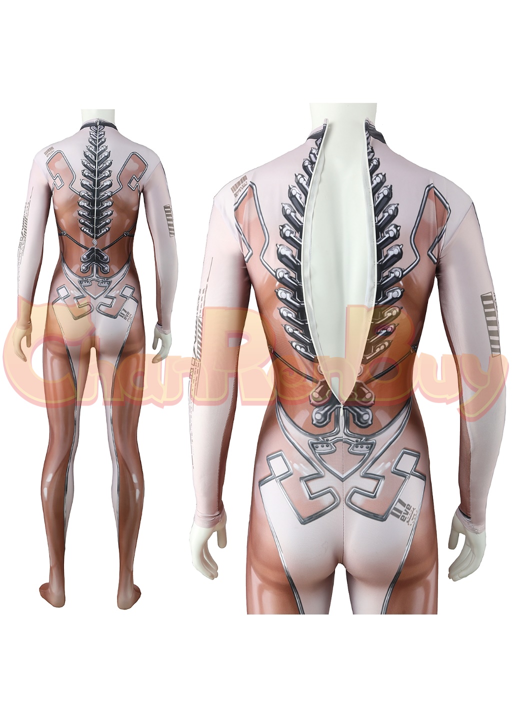 Eve Costume Bodysuit Stellar Blade Cosplay for Adult Kids