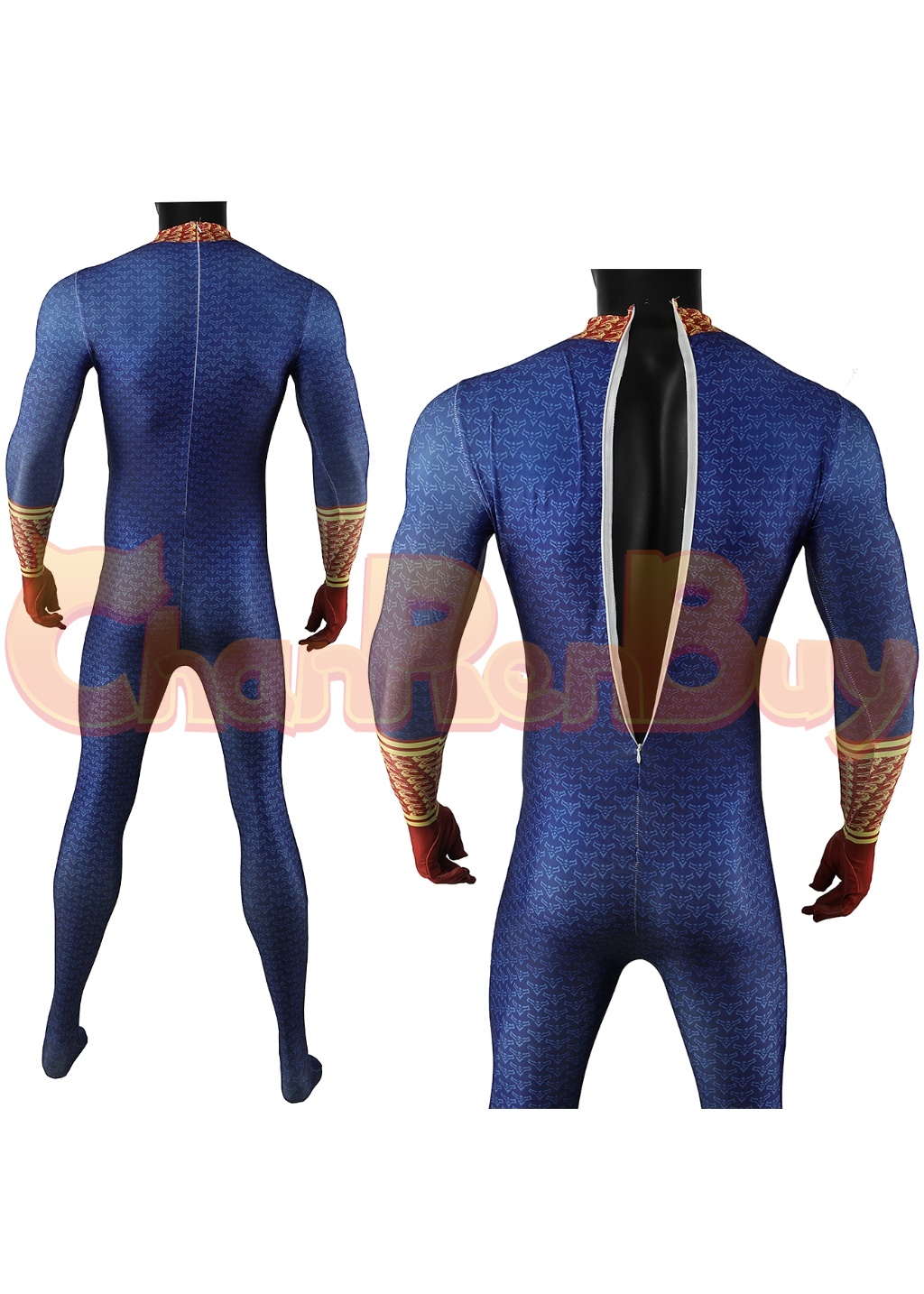 Homelander Costume Bodysuit The Boys Cosplay for Adult Kids