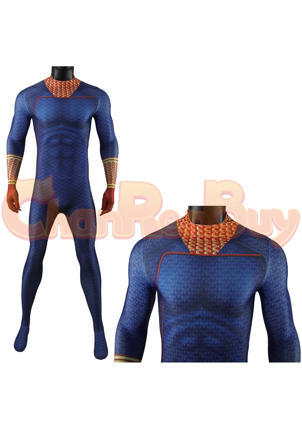 Homelander Costume Bodysuit The Boys Cosplay for Adult Kids