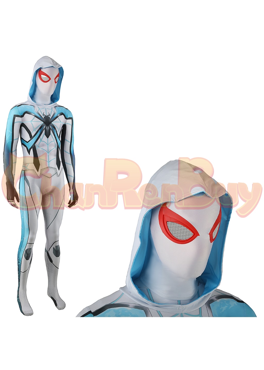 Miles Morales Costume Bodysuit Marvel's Spider-Man 2 Cosplay for Adult Kids