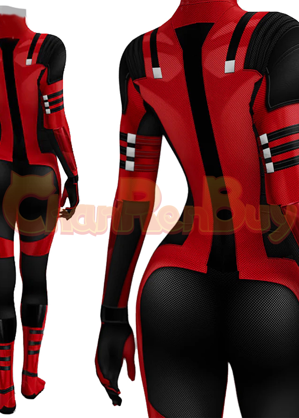 Lady Deadpool Costume Deadpool & Wolverine Bodysuit Cosplay for Adult Kids