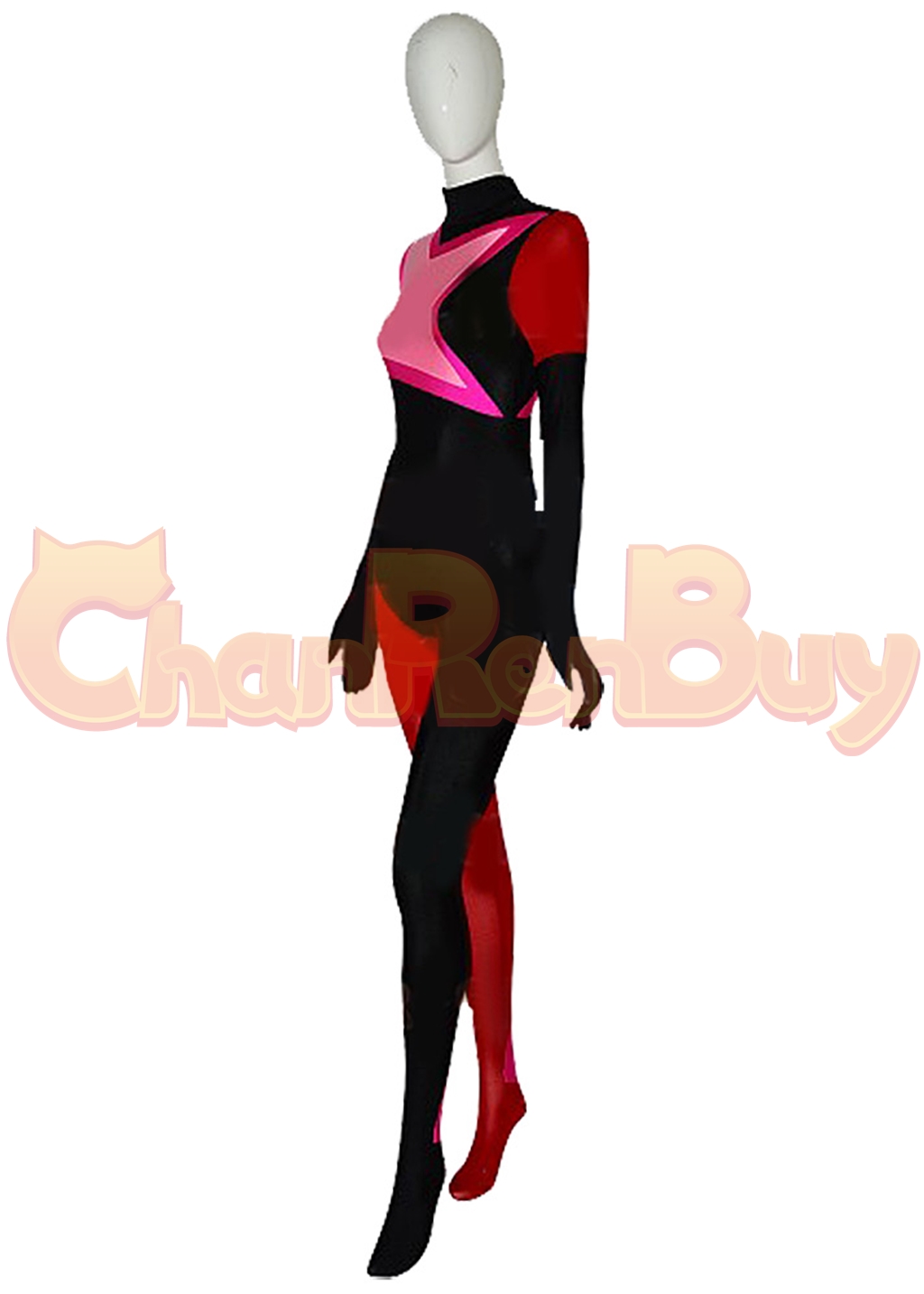 Garnet Costume Bodysuit Steven Universe Cosplay for Adult Kids Red Ver