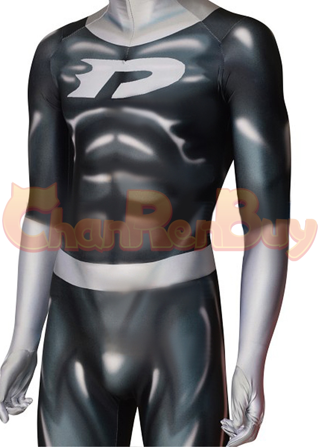 Danny Phantom Costume Bodysuit Dyesub Cosplay for Adult Kids