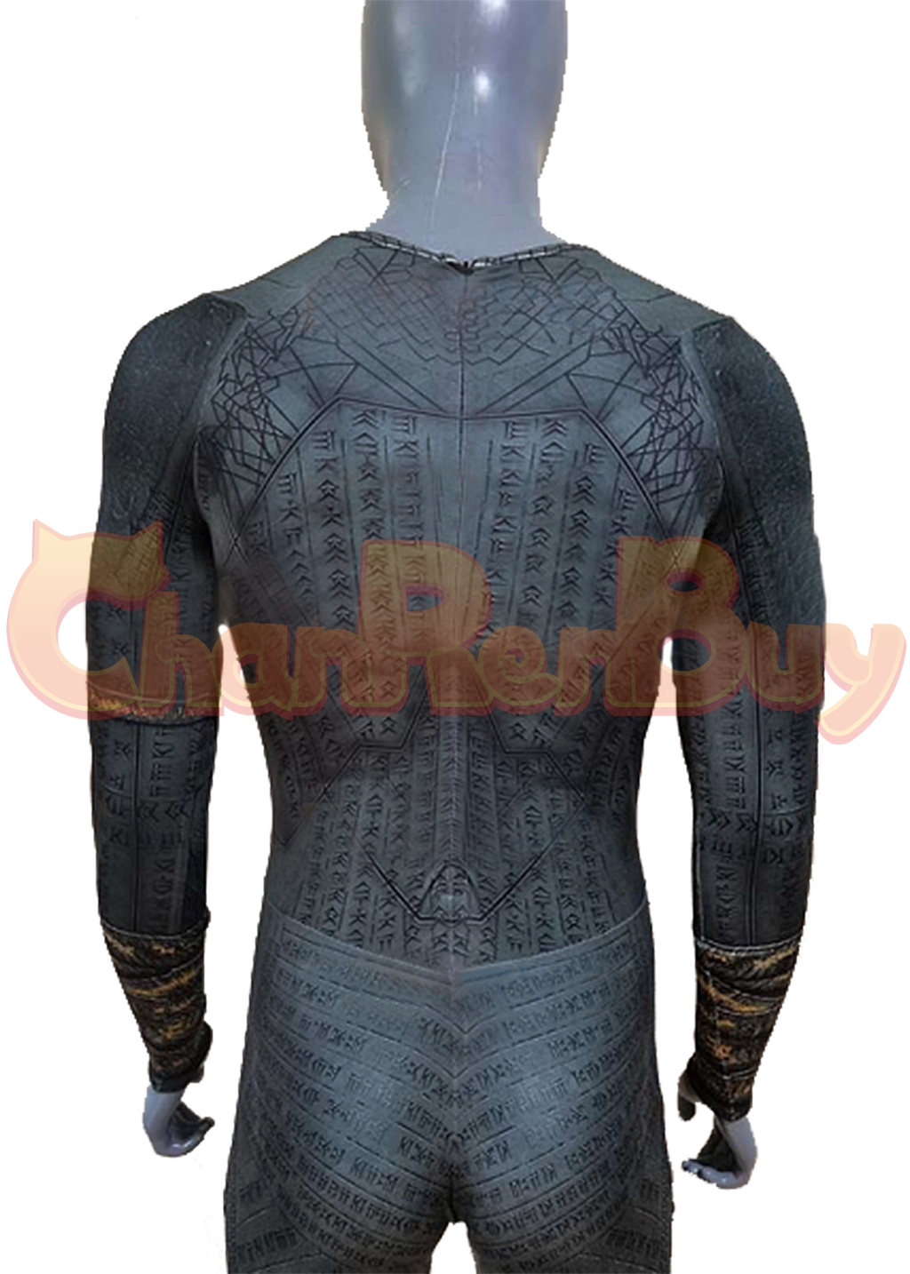 Black Adam Costume Bodysuit Cosplay for Adult Kids Ver.2