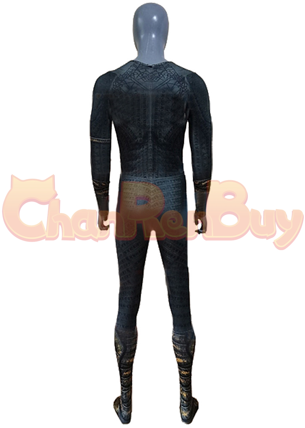 Black Adam Costume Bodysuit Cosplay for Adult Kids Ver.2