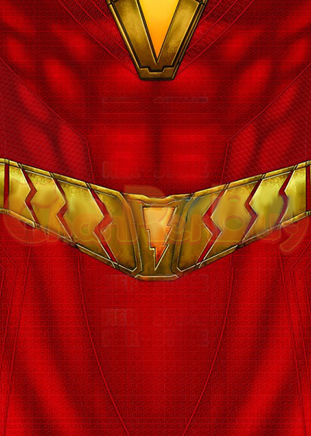 Billy Batson Costume Bodysuit Shazam! Cosplay for Adult Kids