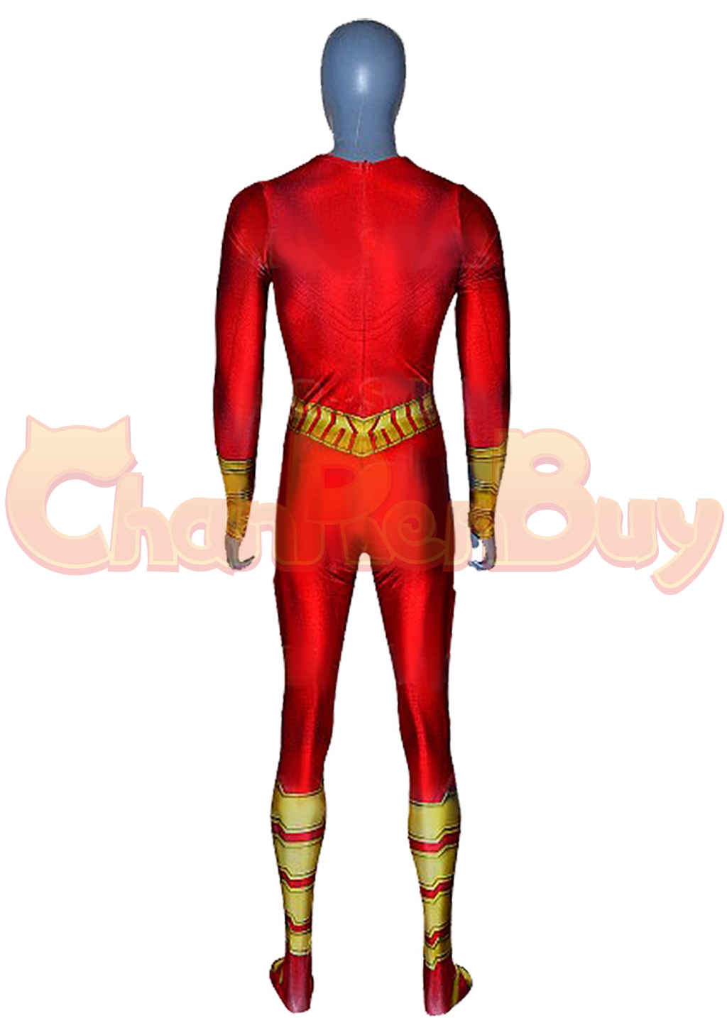 Billy Batson Costume Bodysuit Shazam! Cosplay for Adult Kids