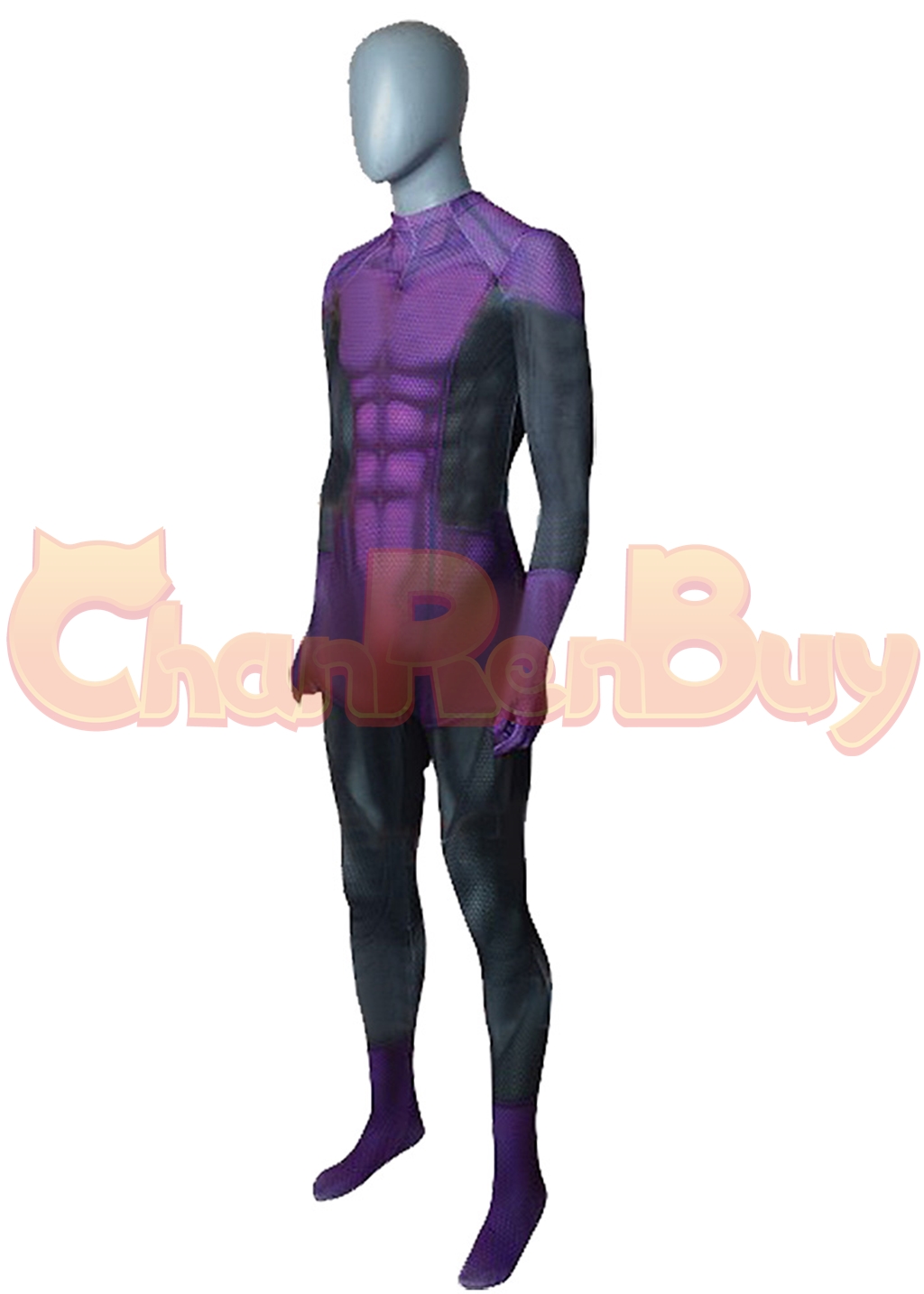 Beast Boy Costume Bodysuit Teen Titans Cosplay for Adult Kids