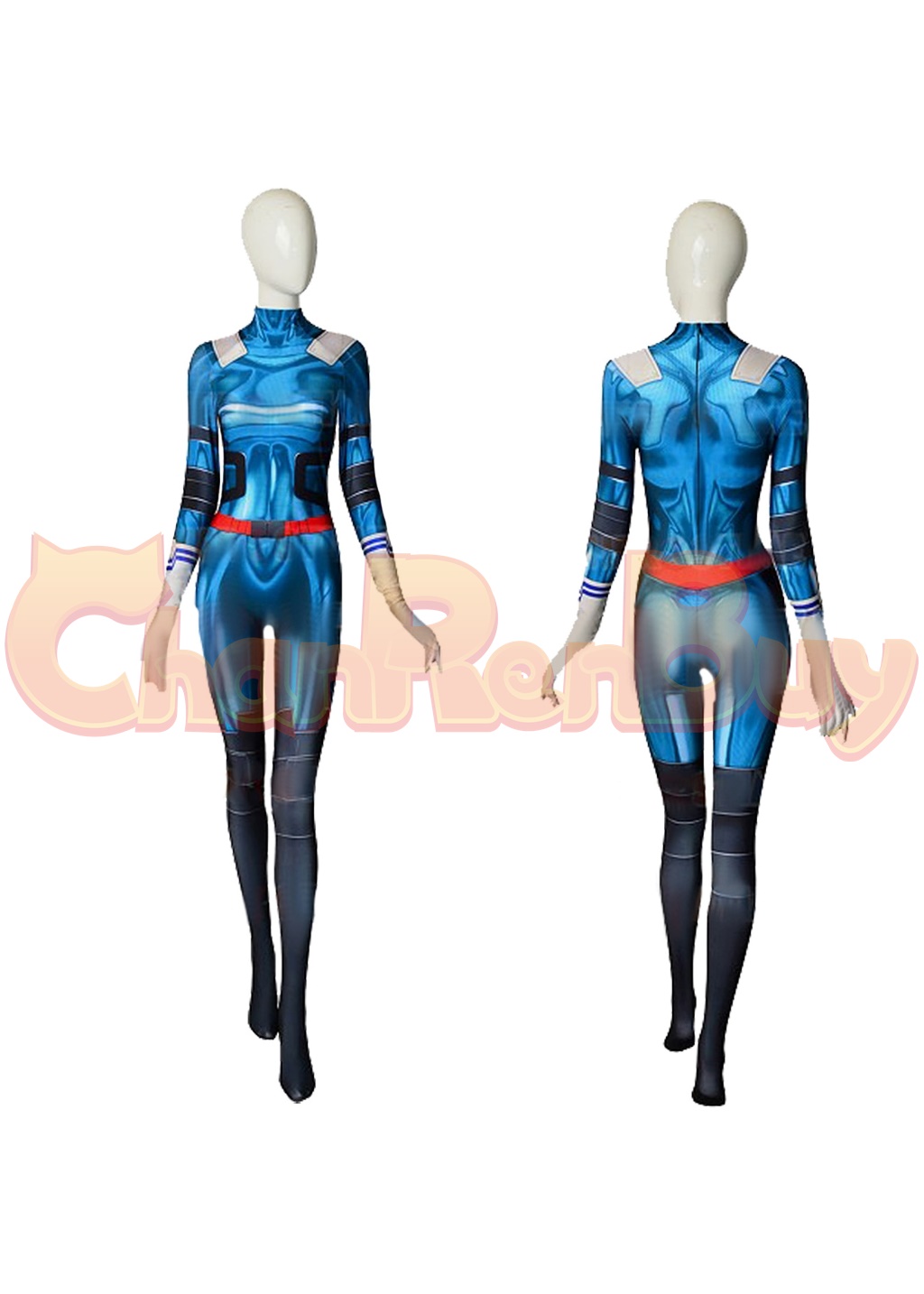 Midoriya Izuku Costume My Hero Academia Deku Bodysuit Cosplay for Adult Kids