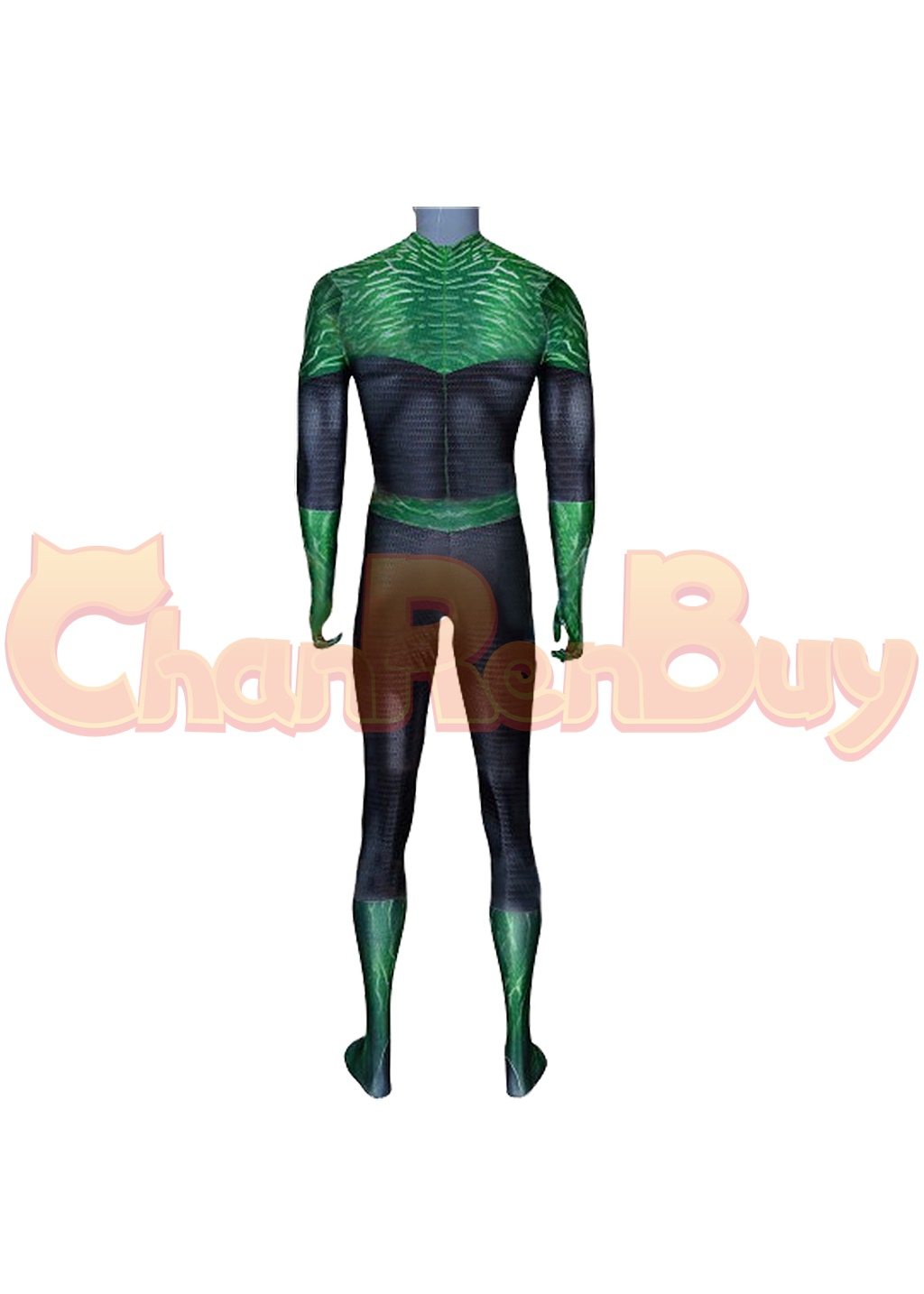 John Stewart Costume Bodysuit Green Lantern Cosplay for Adult Kids