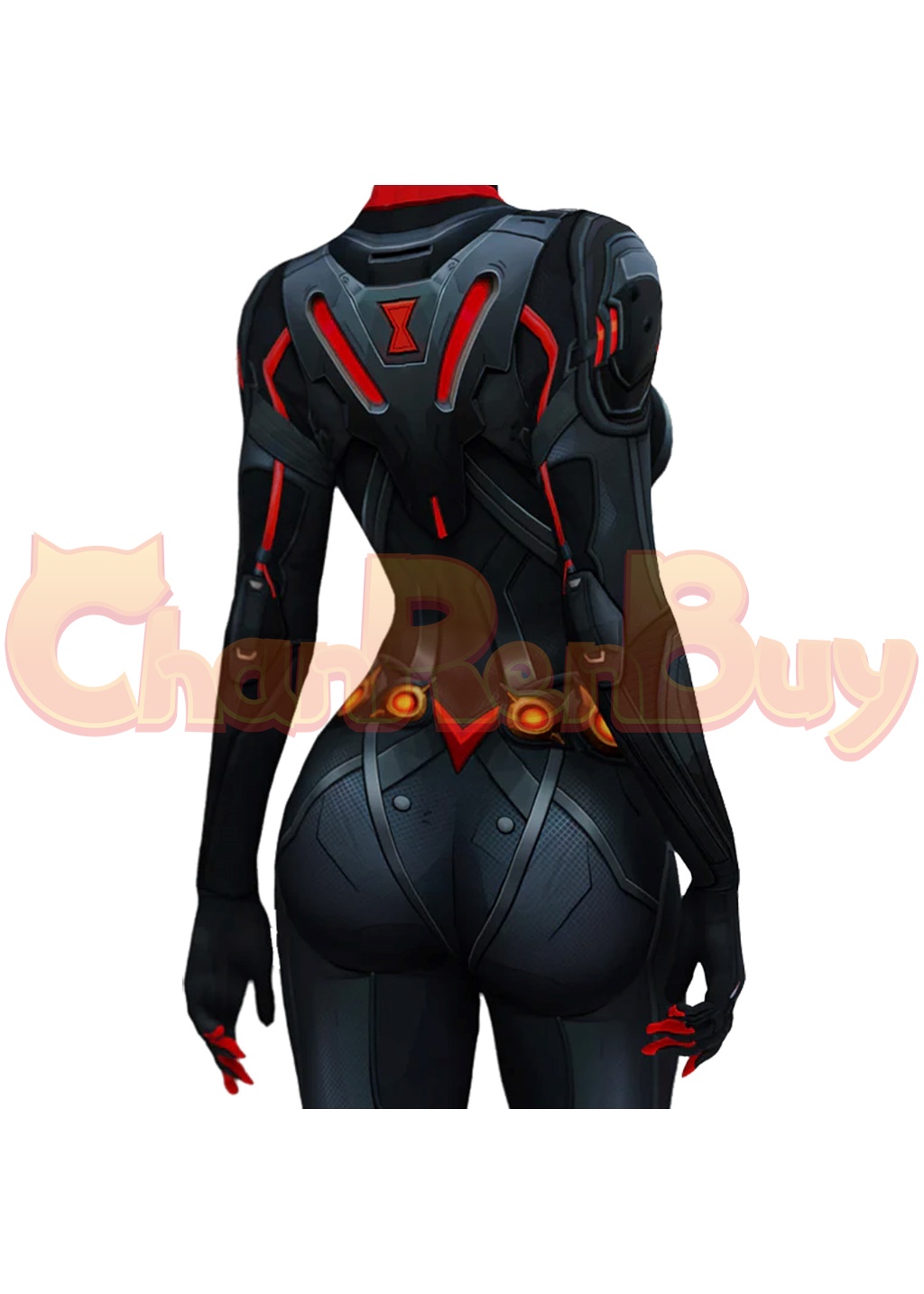 Black Widow Costume Marvel Rivals Bodysuit Cosplay for Adult Kids