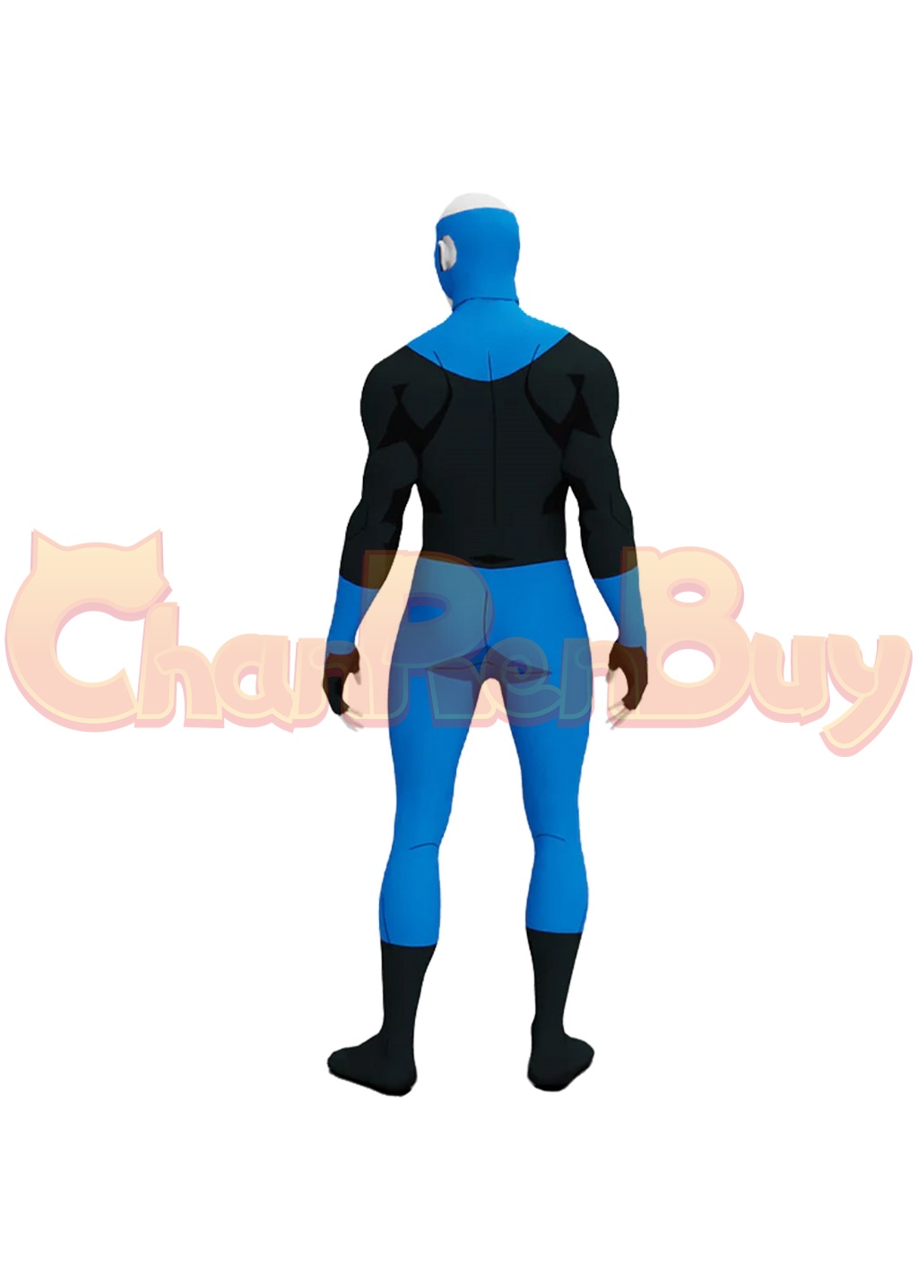 Omni-Man Costume Bodysuit Invincible Nolan Grayson Cosplay for Adult Kids Blue Ver