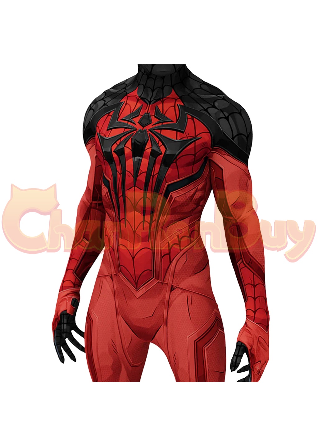 Scarlet Spider Costume Bodysuit Marvel Rivals Cosplay for Adult Kids