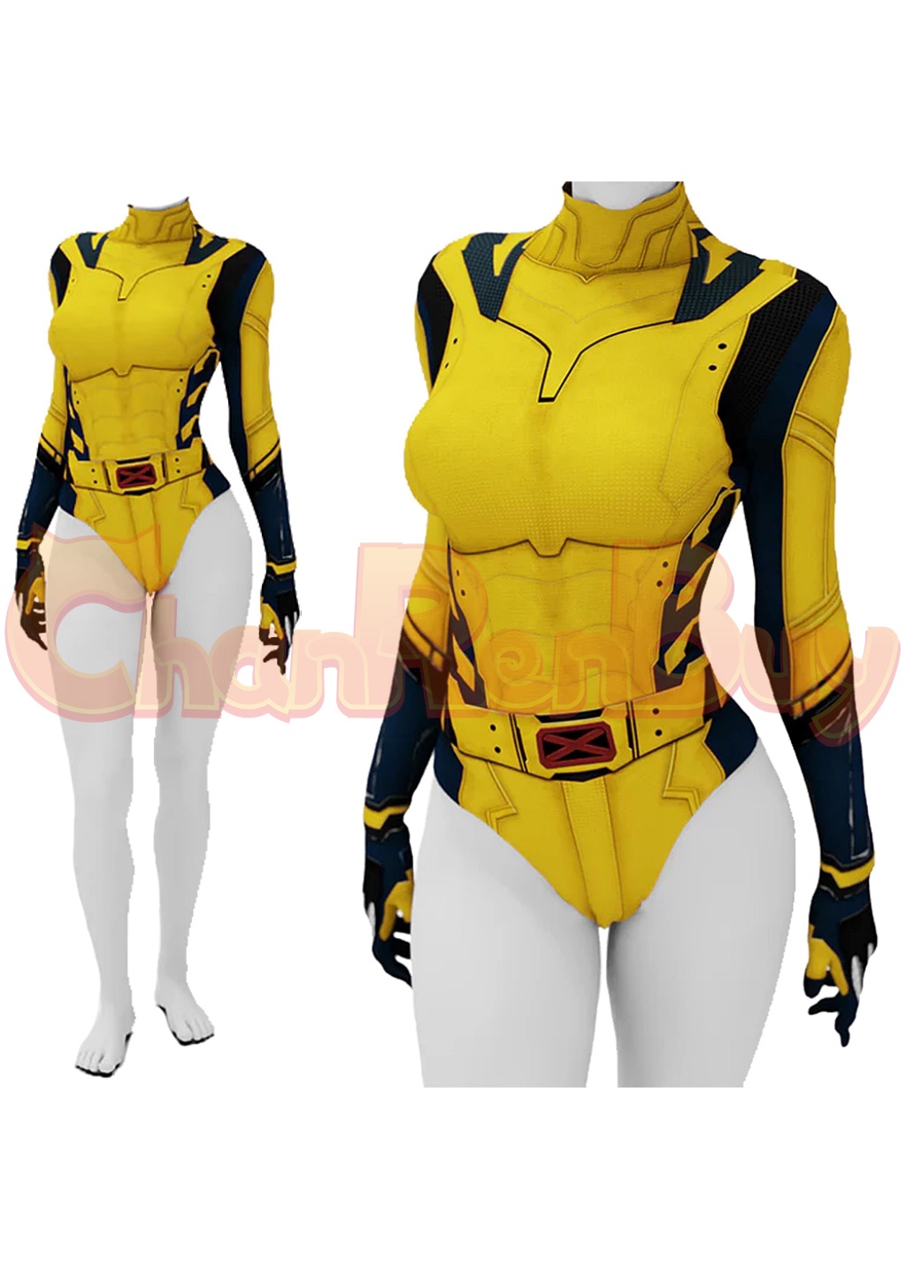 Wolverine Costume Deadpool 3 Swimsuit Cosplay for Adult Kids