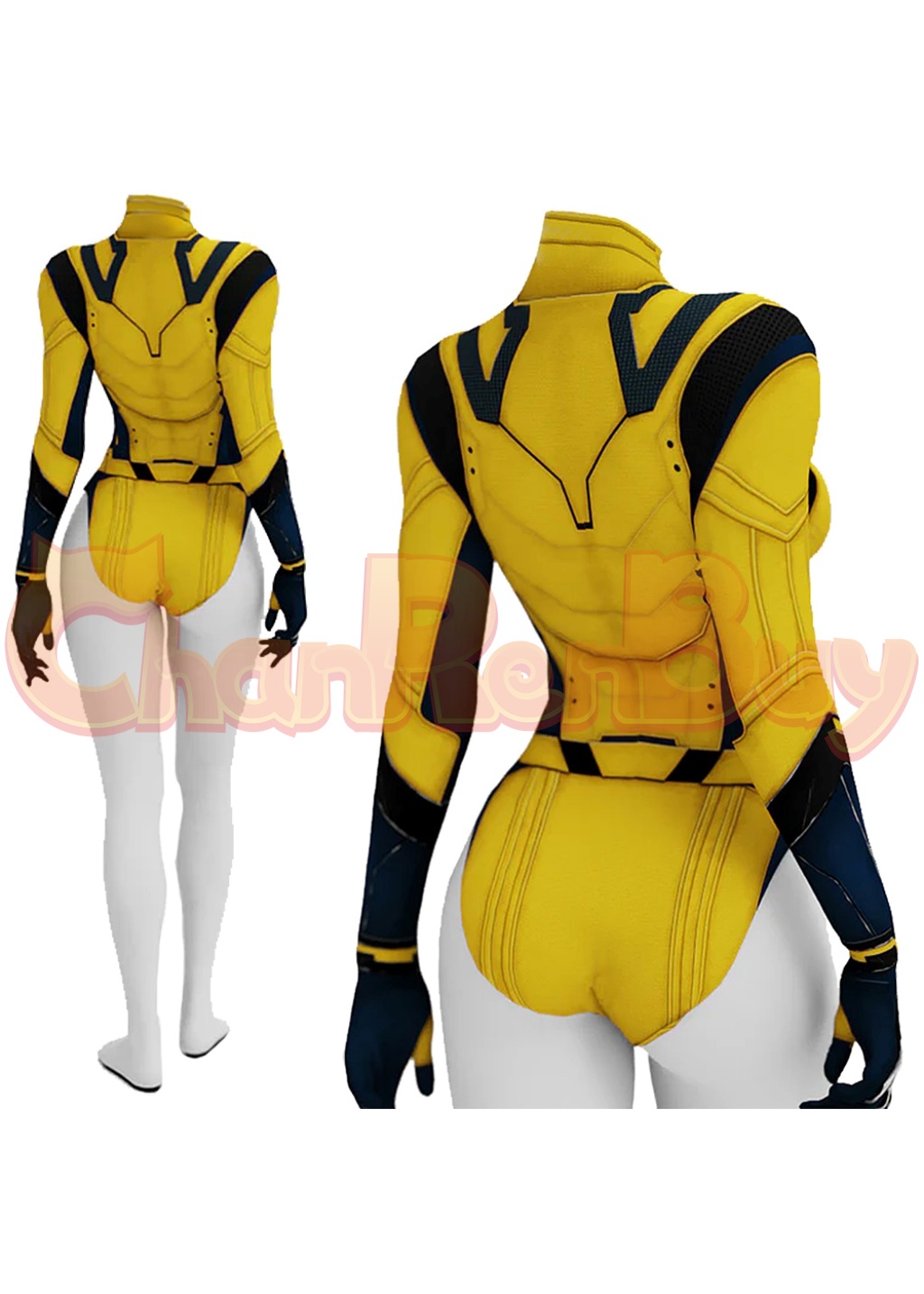 Wolverine Costume Deadpool 3 Swimsuit Cosplay for Adult Kids