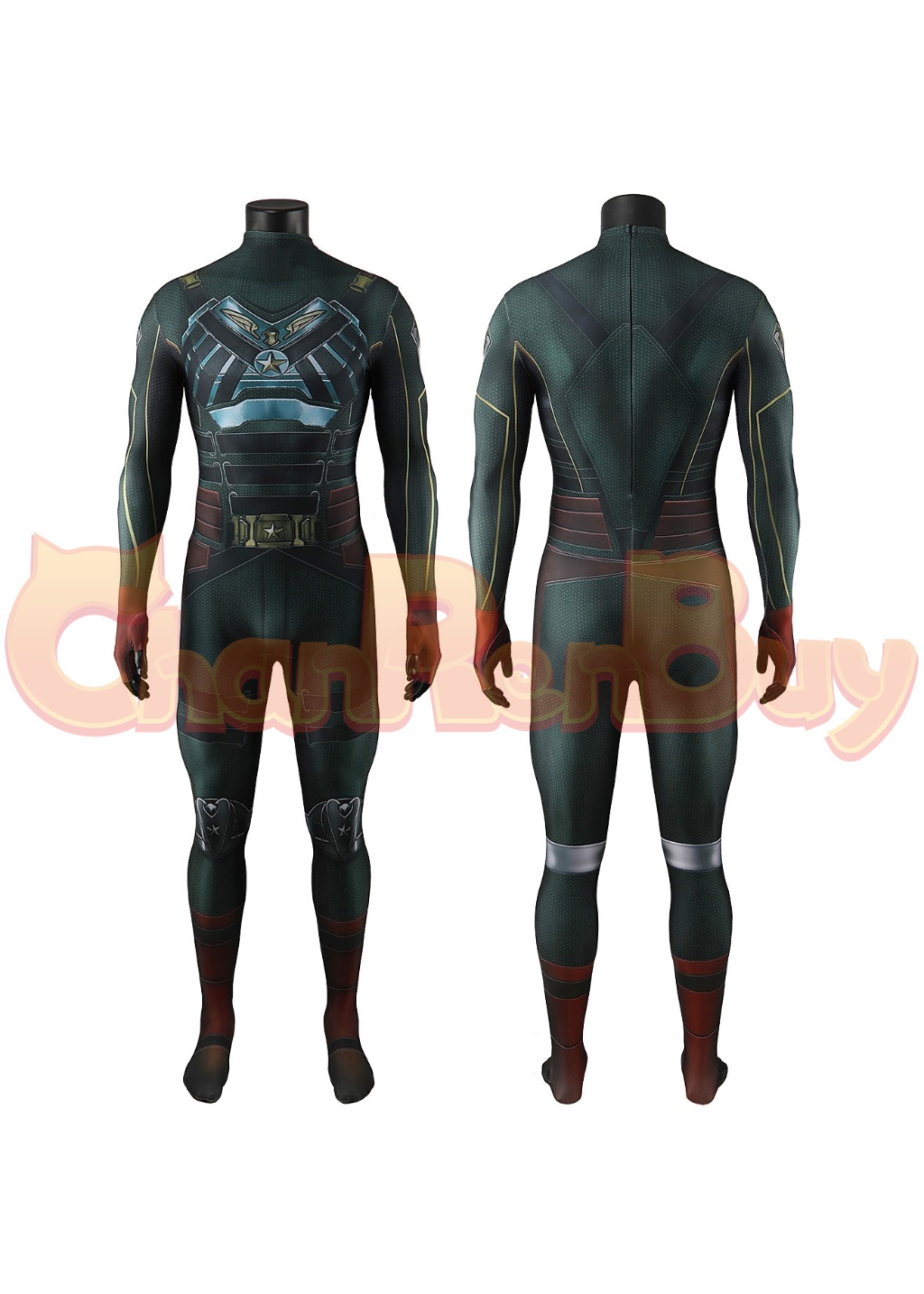 Soldier Boy Costume Bodysuit The Boys Cosplay for Adult Kids